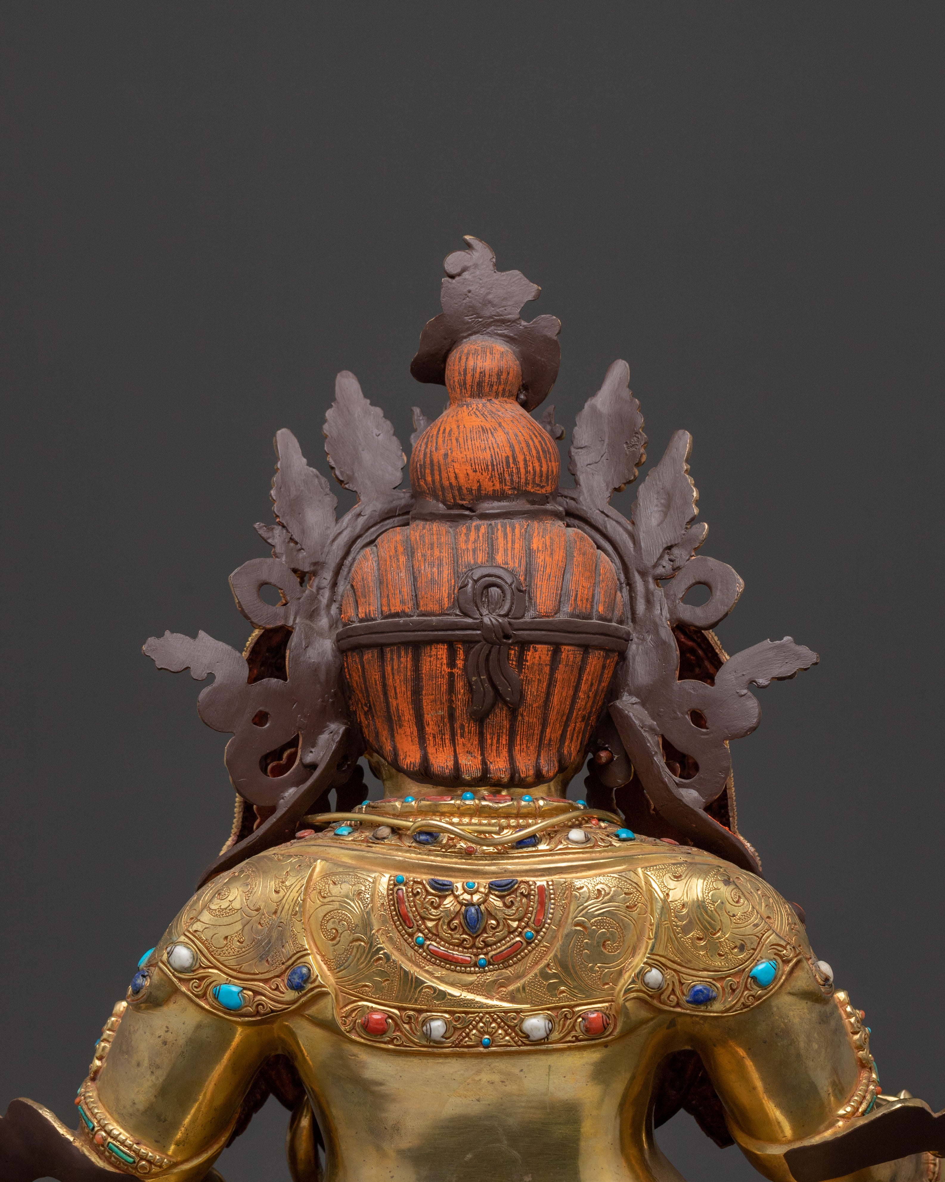 Zambhala Golden Statue | Guardian of Abundance