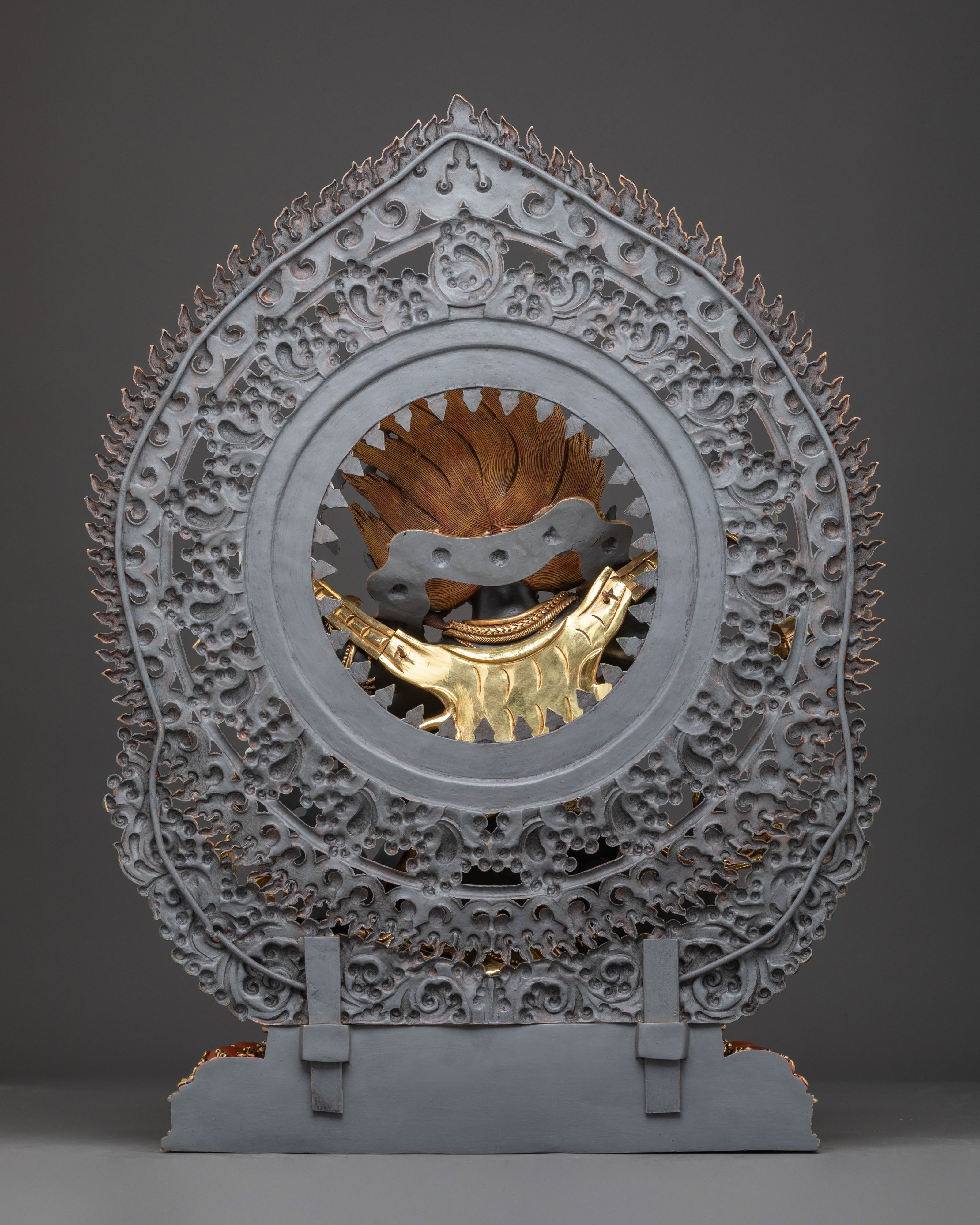 Handmade Magnificent Statue of Six-Armed Mahakala