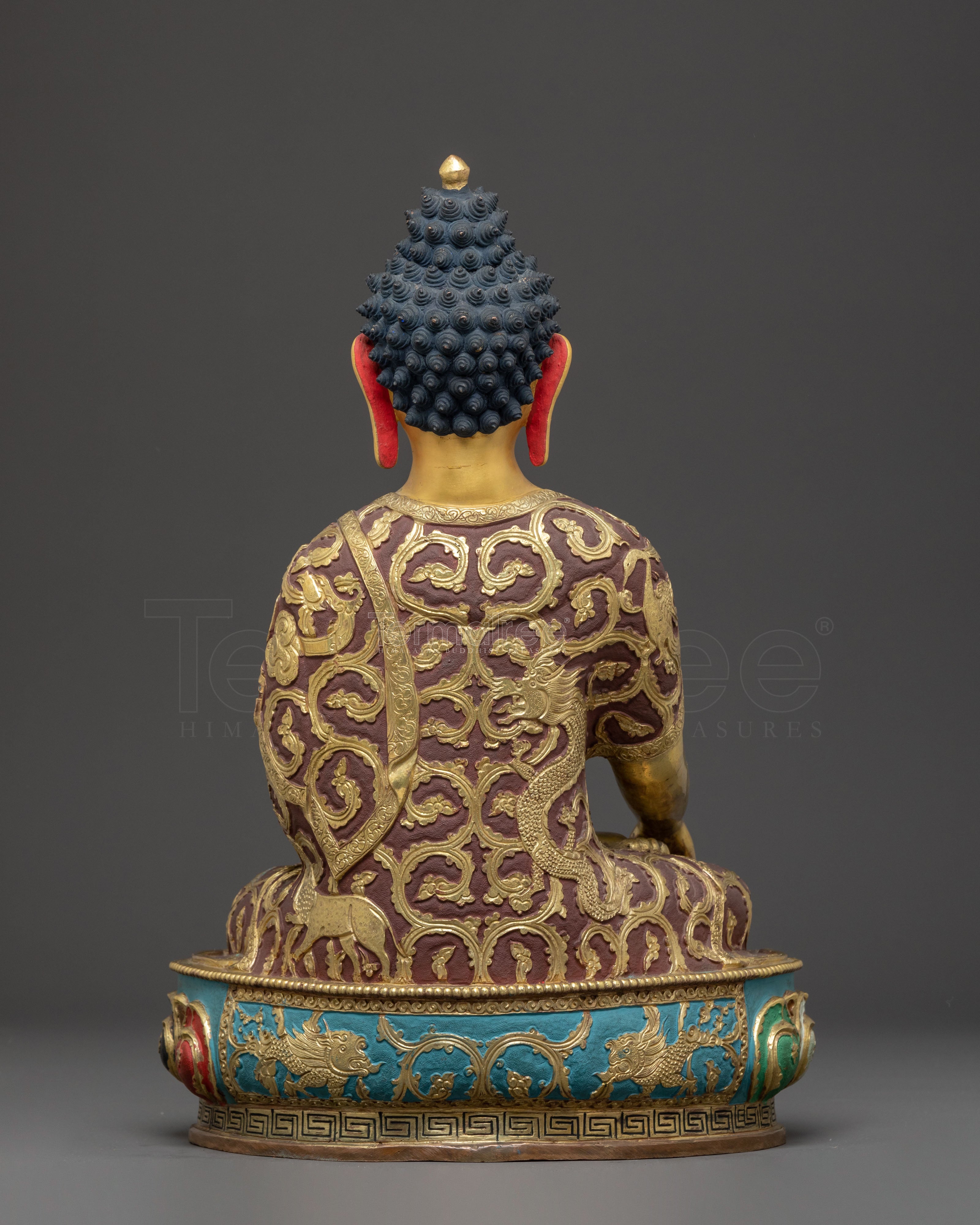Handmade Buddhist Statue of Gautama Buddha | Shakyamuni Buddha Sculpture