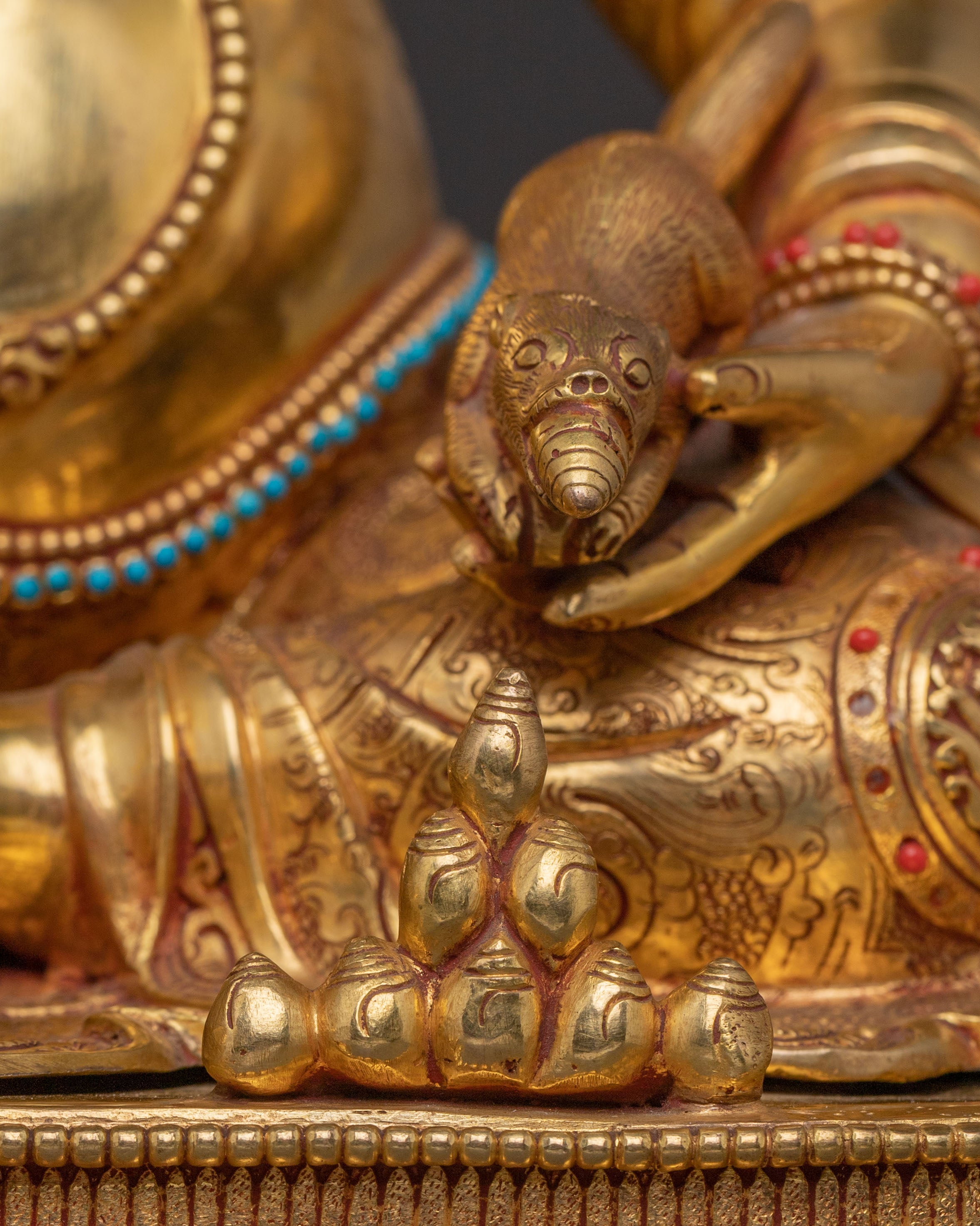 Dzambhala Guardian Statue | Tibetan Wealth Deity