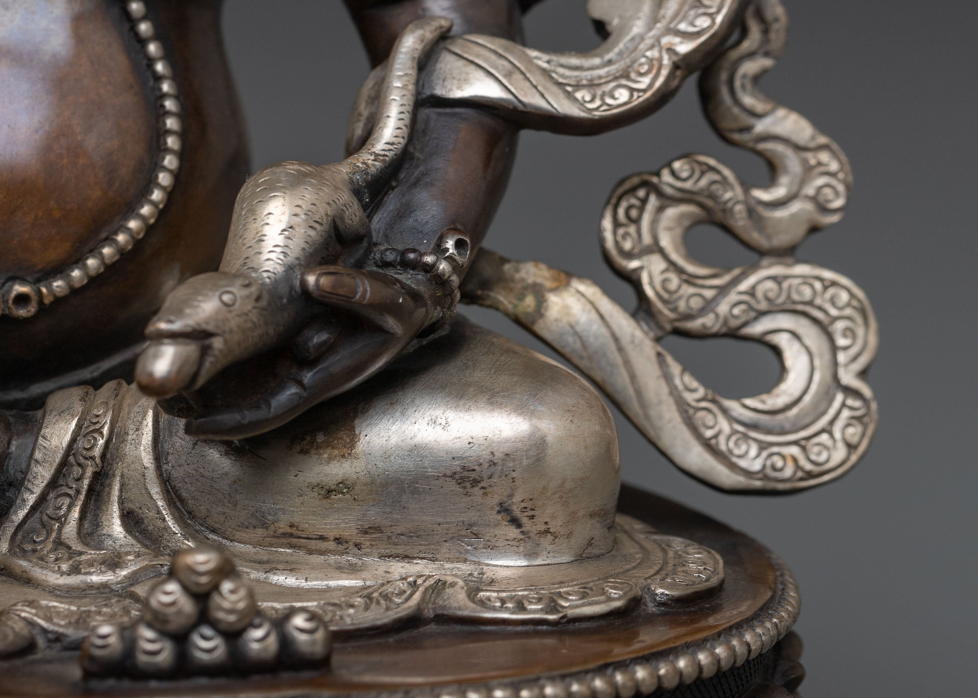 Primary Deity of Wealth Dzambhala Statue | Tibetan Buddhist Prosperity