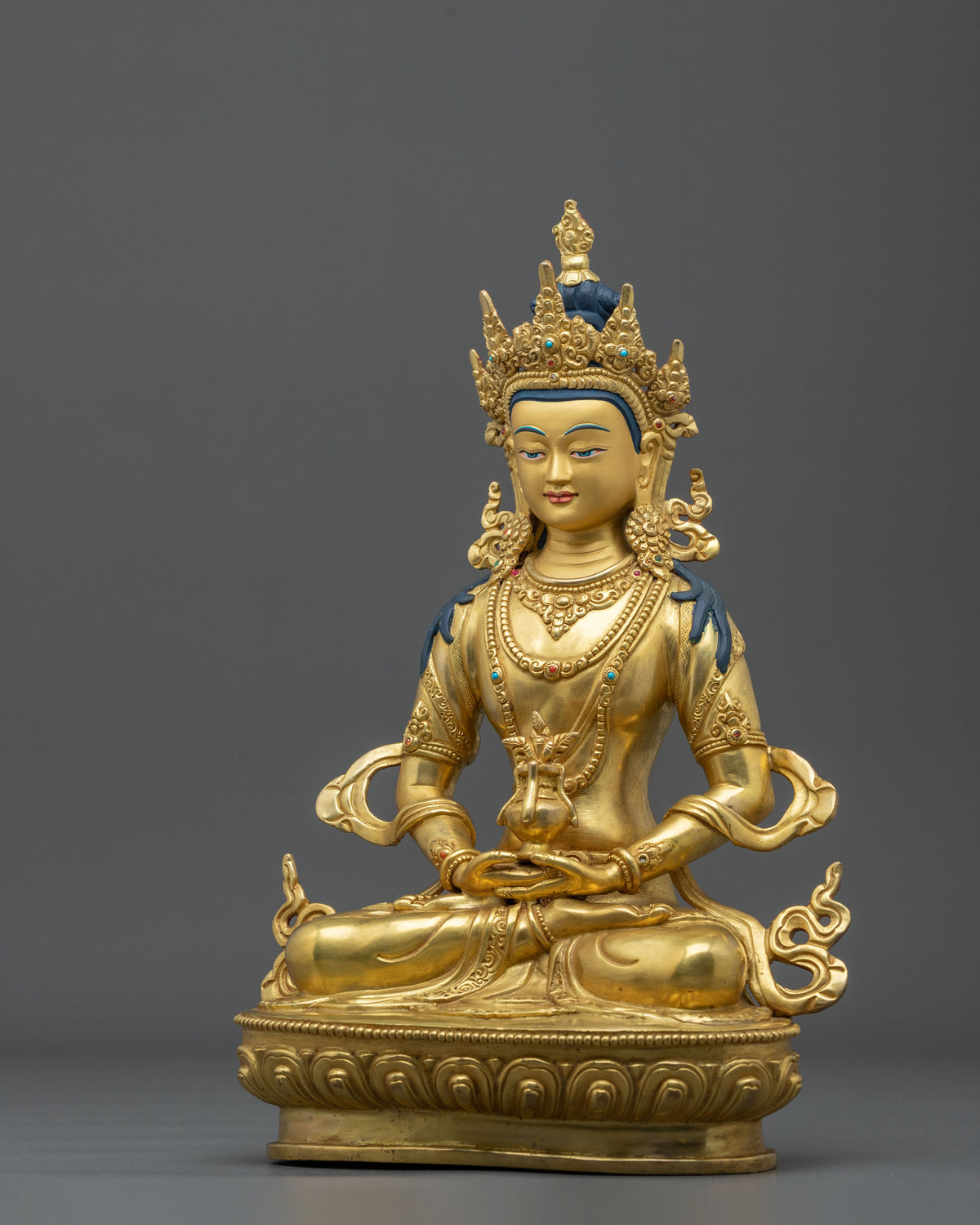 long life deity amitayus spiritual sculpture | Symbol of Longevity