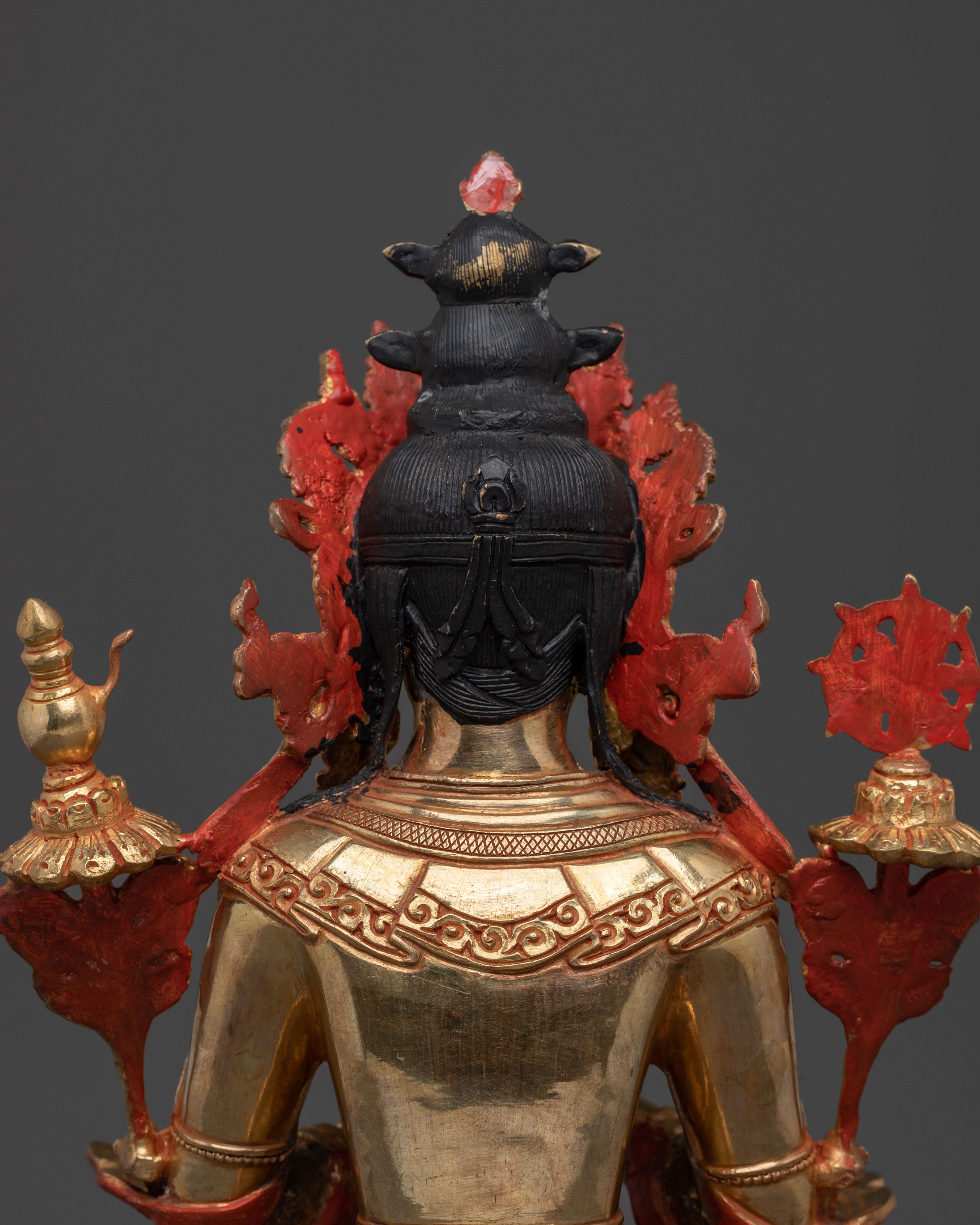 Maitreya Buddha Sculpture | Tibetan Buddhist Figurine