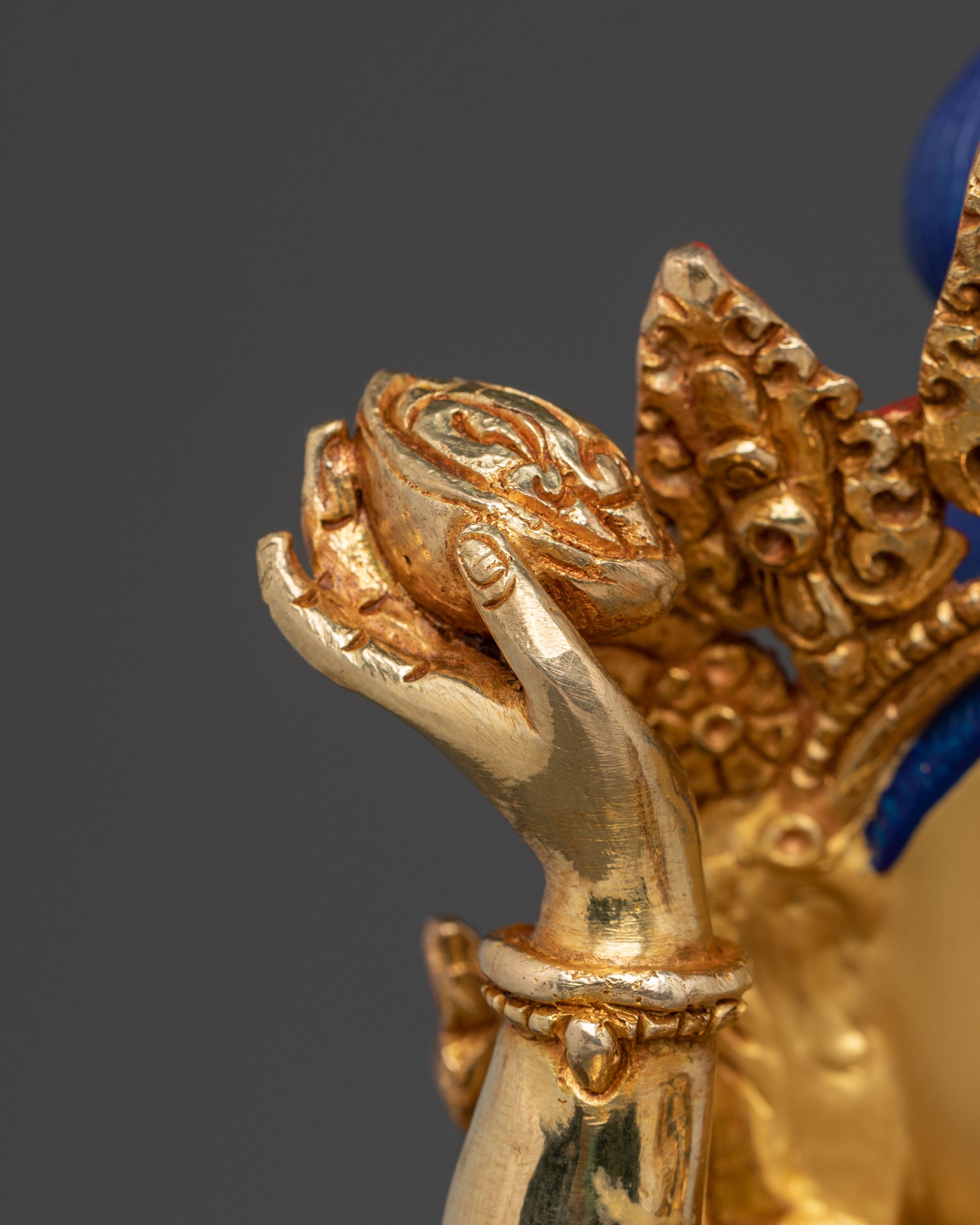 Handmade Statue of Vajrasattva with Vajragarvi | Deities of Purification