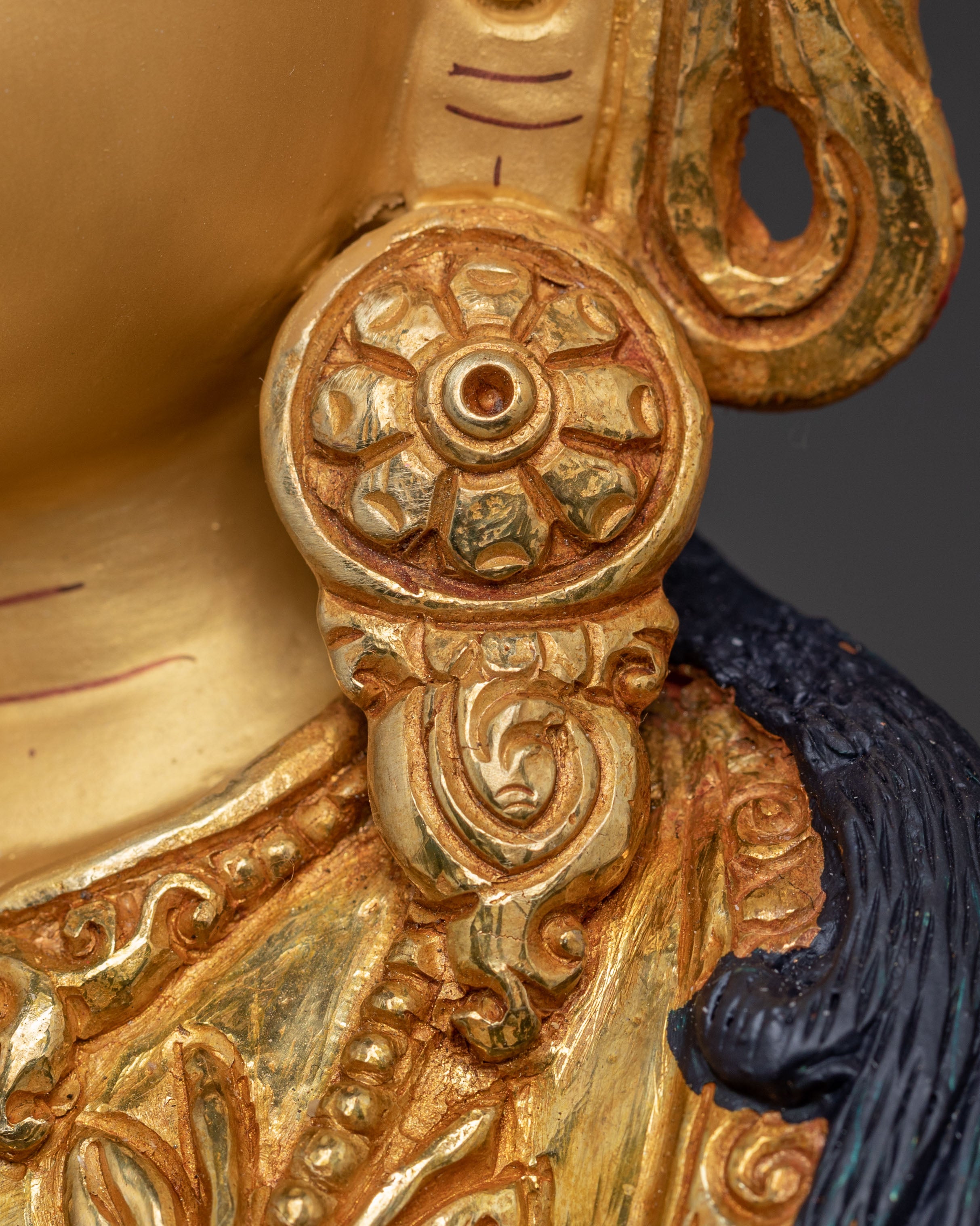 Chenrezig Sacred Tibetan Statue | Meditation Altar Figurine