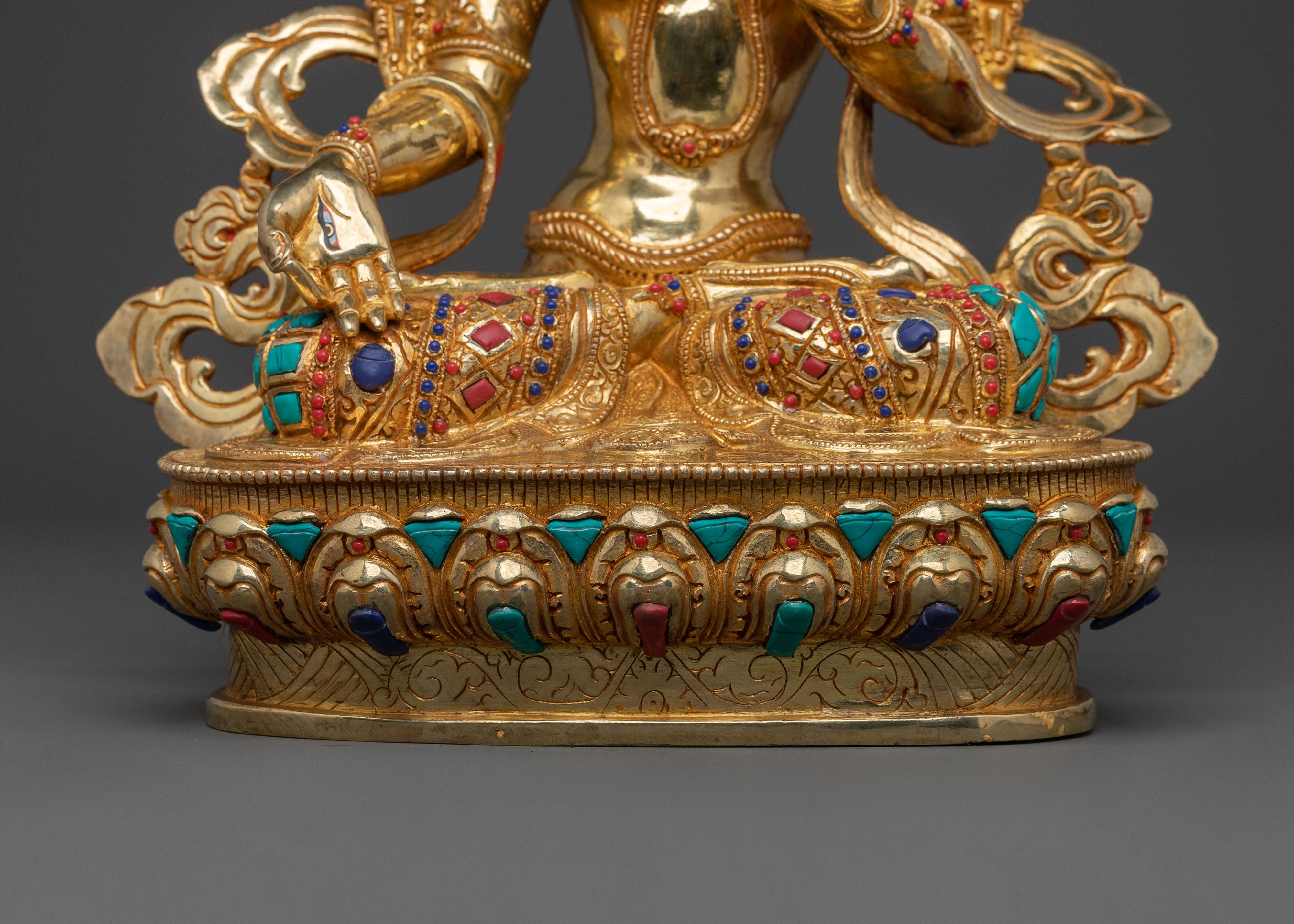 White Tara | Handcrafted Long Life Deity Sculpture