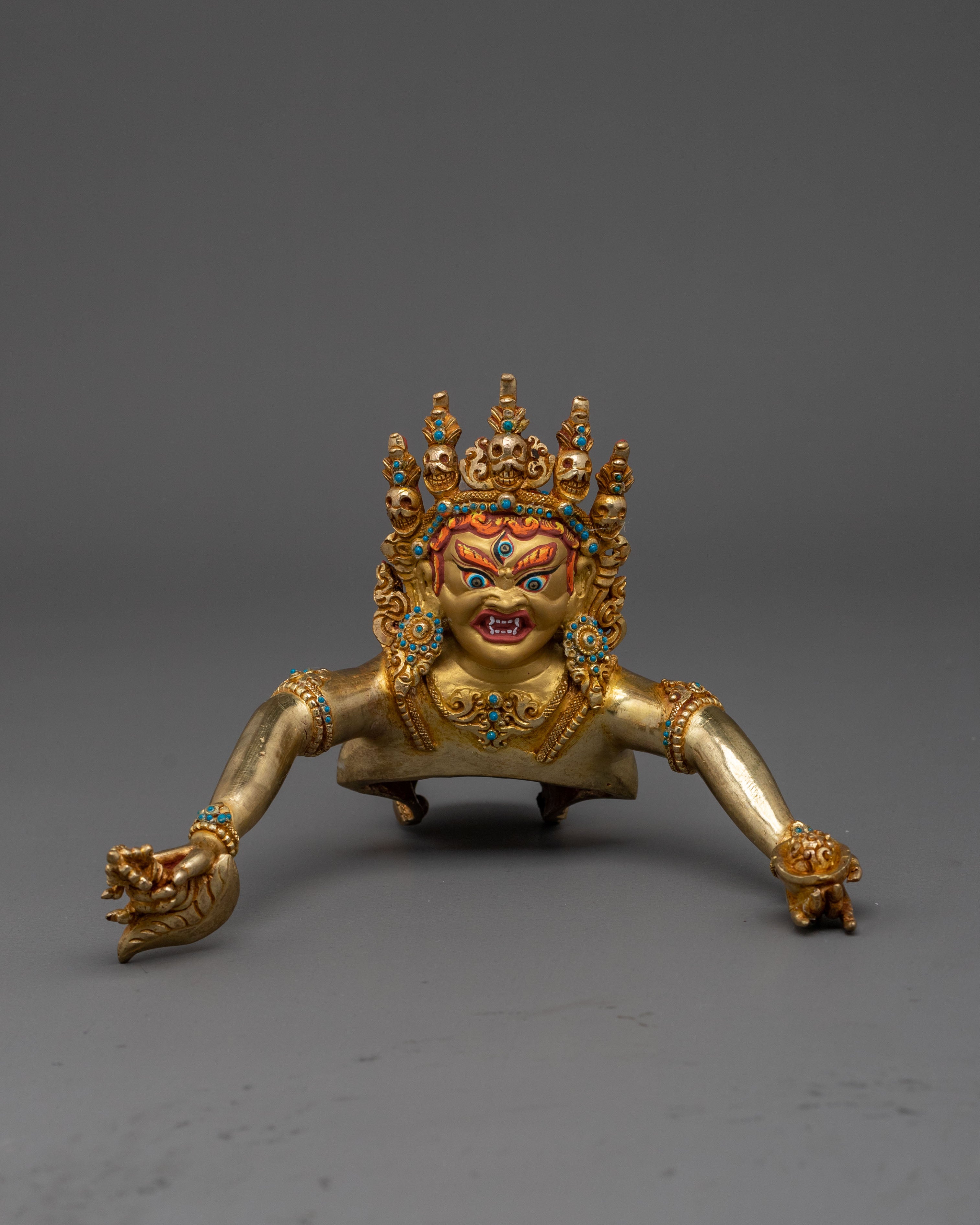 Hayagriva Wrathful Deity Statue | Handmade Tibetan Himalayan Altar