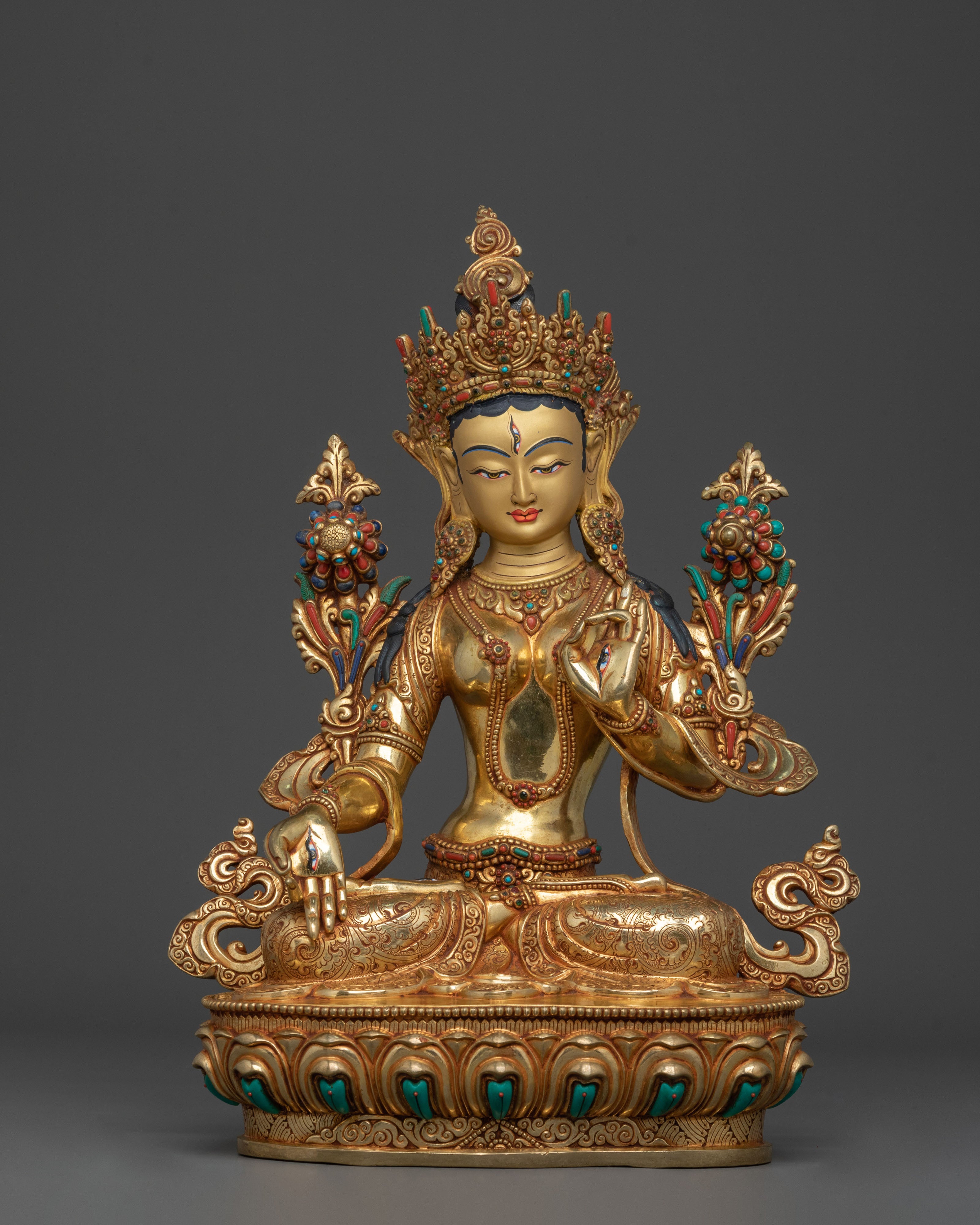 White Tara Statue