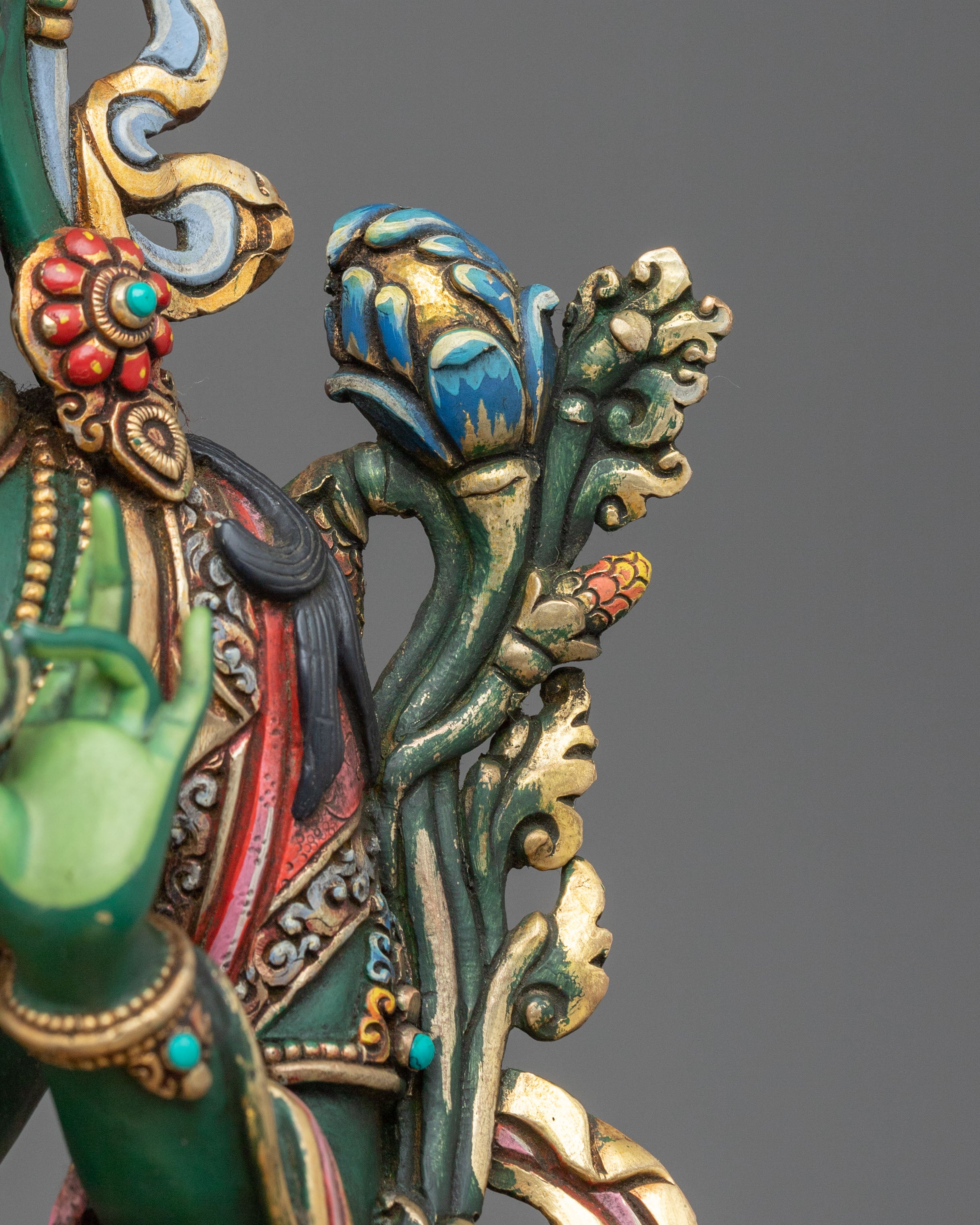 Green Tara Statue: Mother of Liberation