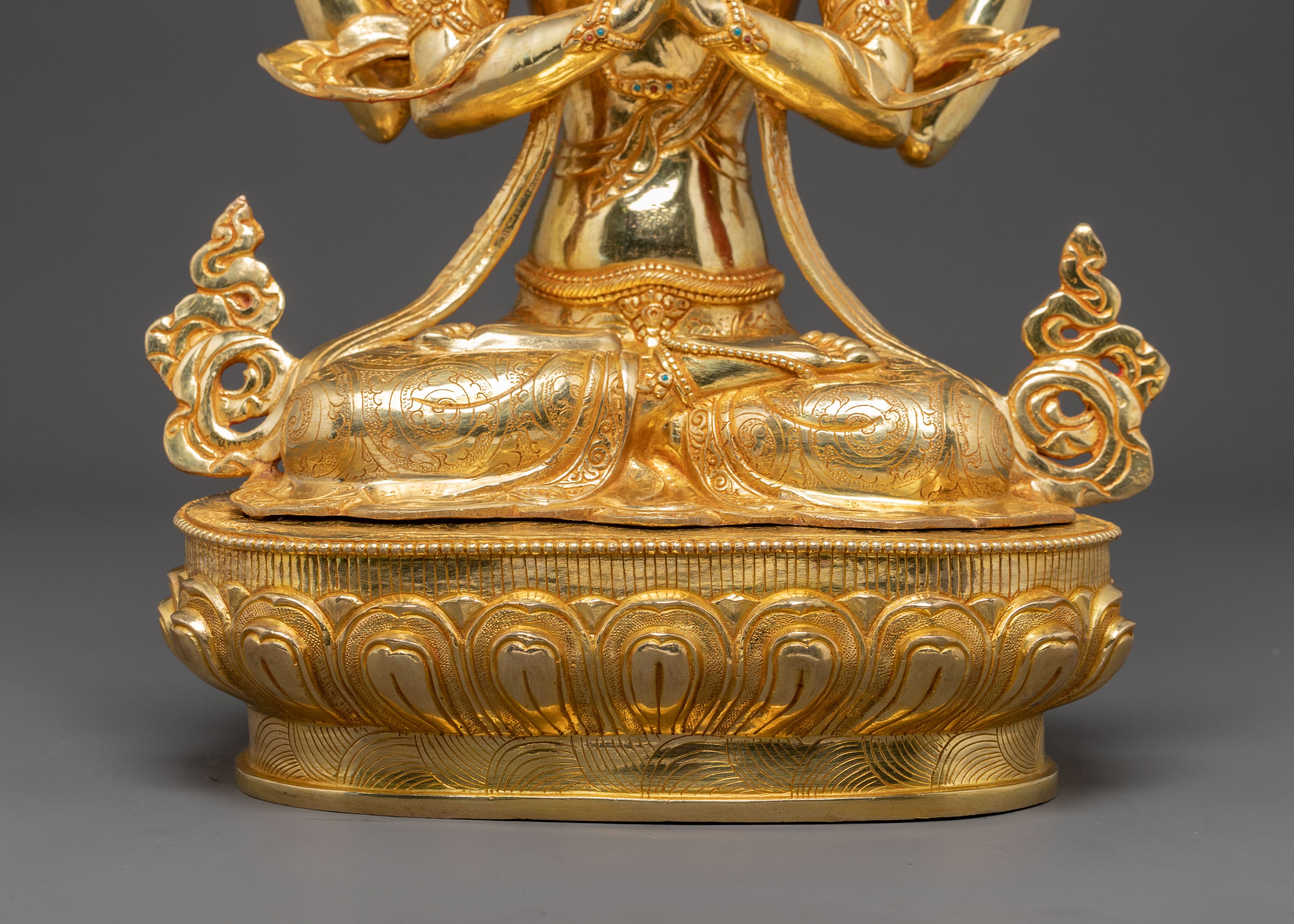 Handmade Bodhisattva of Compassion Chenrezig Statue