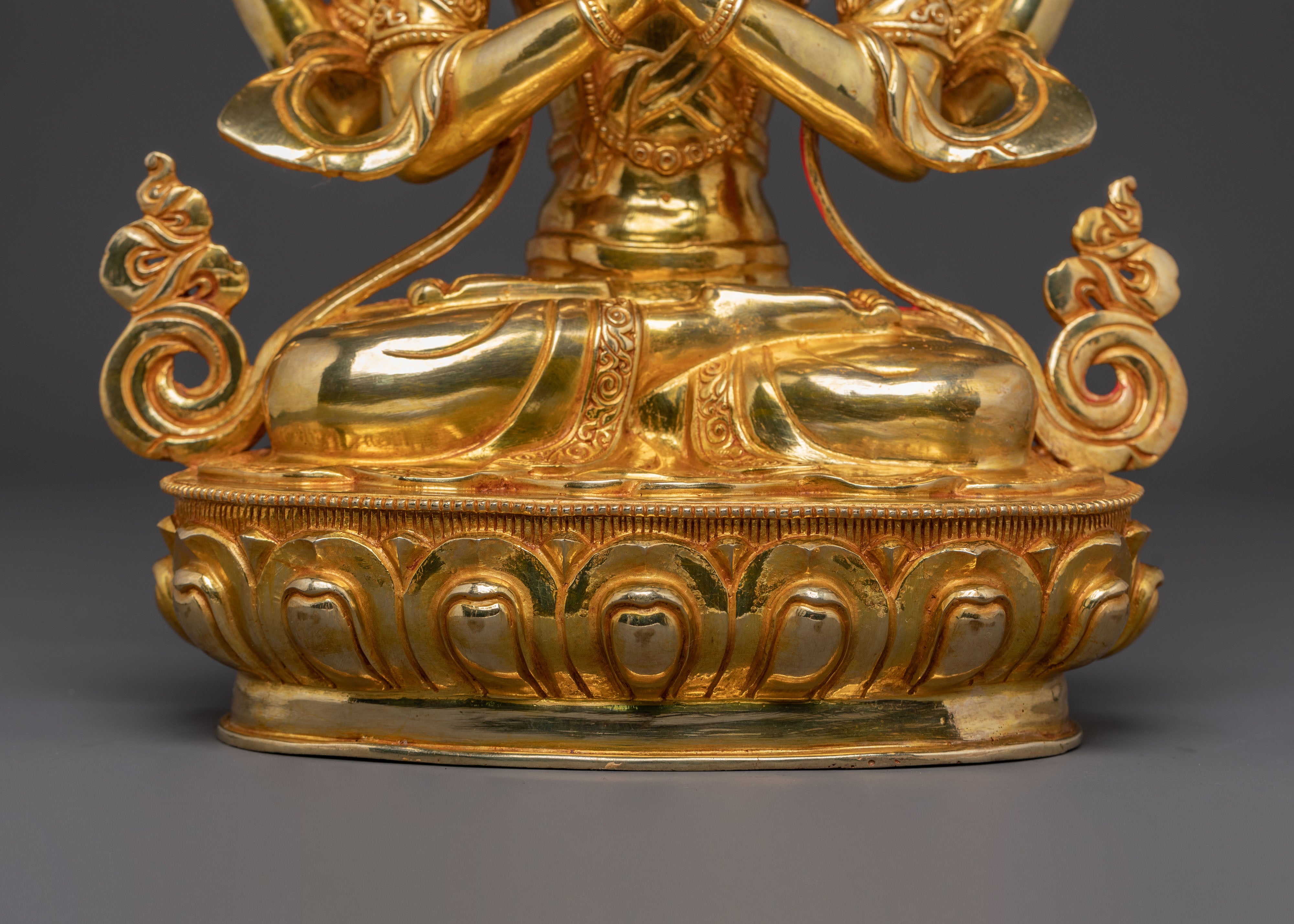 Chenrezig Sacred Tibetan Statue | Meditation Altar Figurine