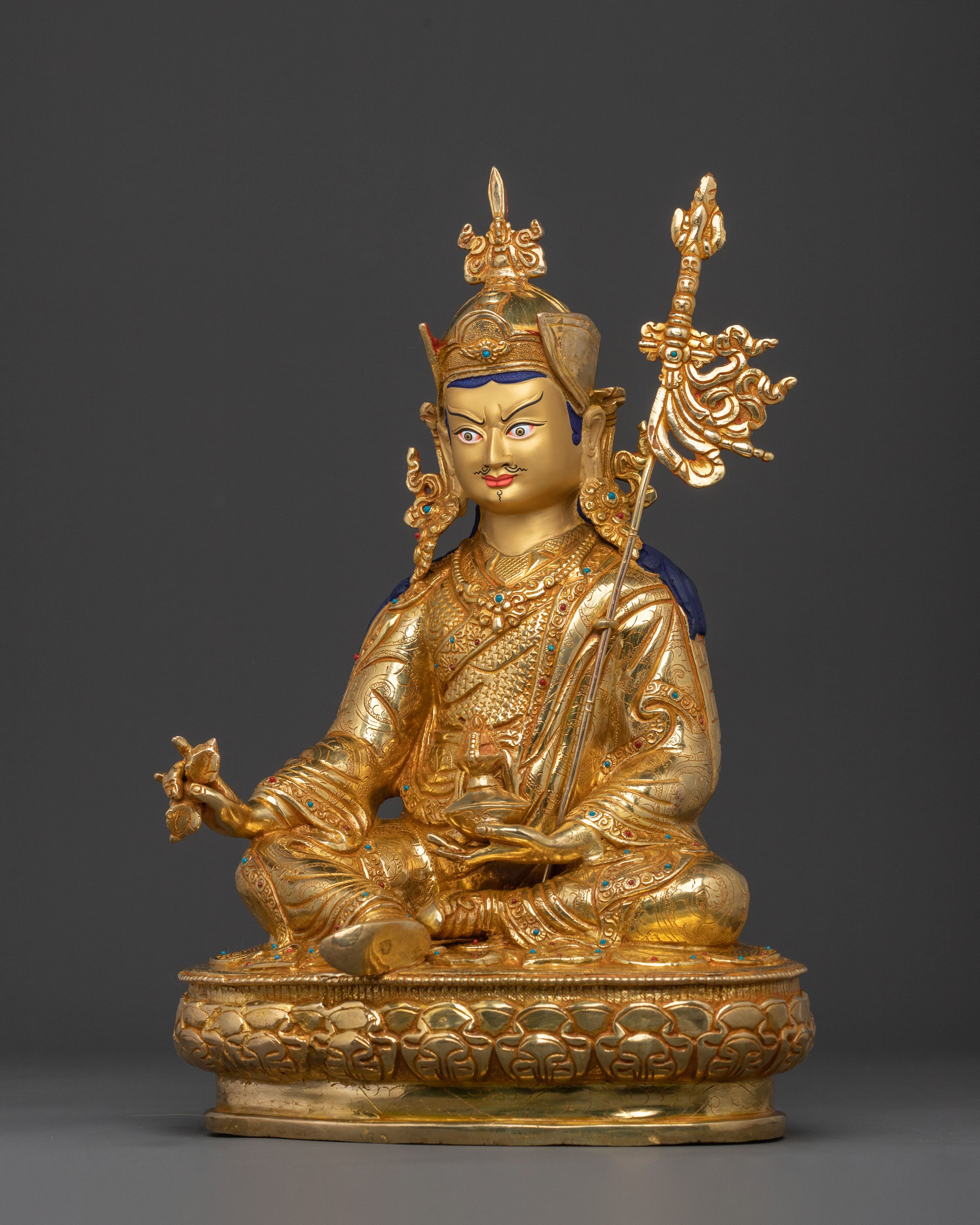 Tantric Master Statue: Guru Rinpoche | Home Decor