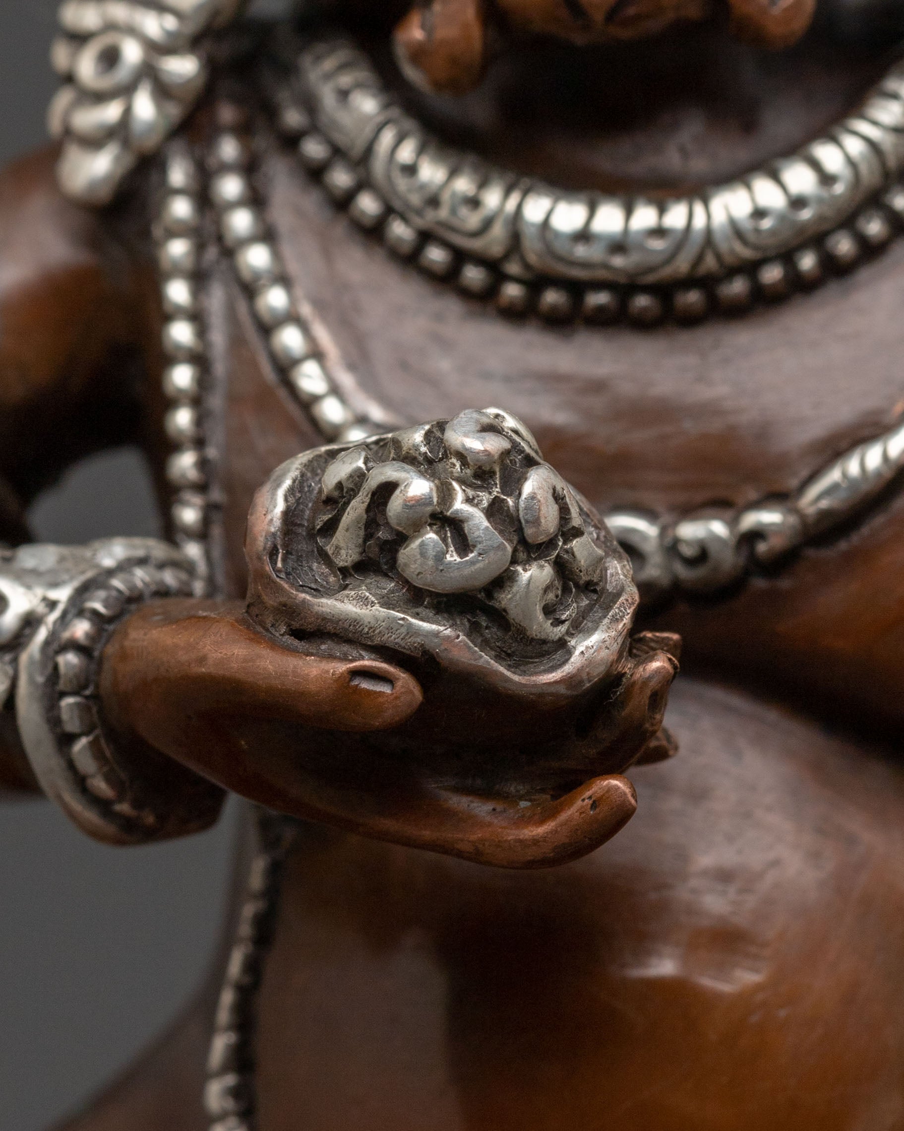 Black Dzambhala Spiritual Statue | Protector of Fortune