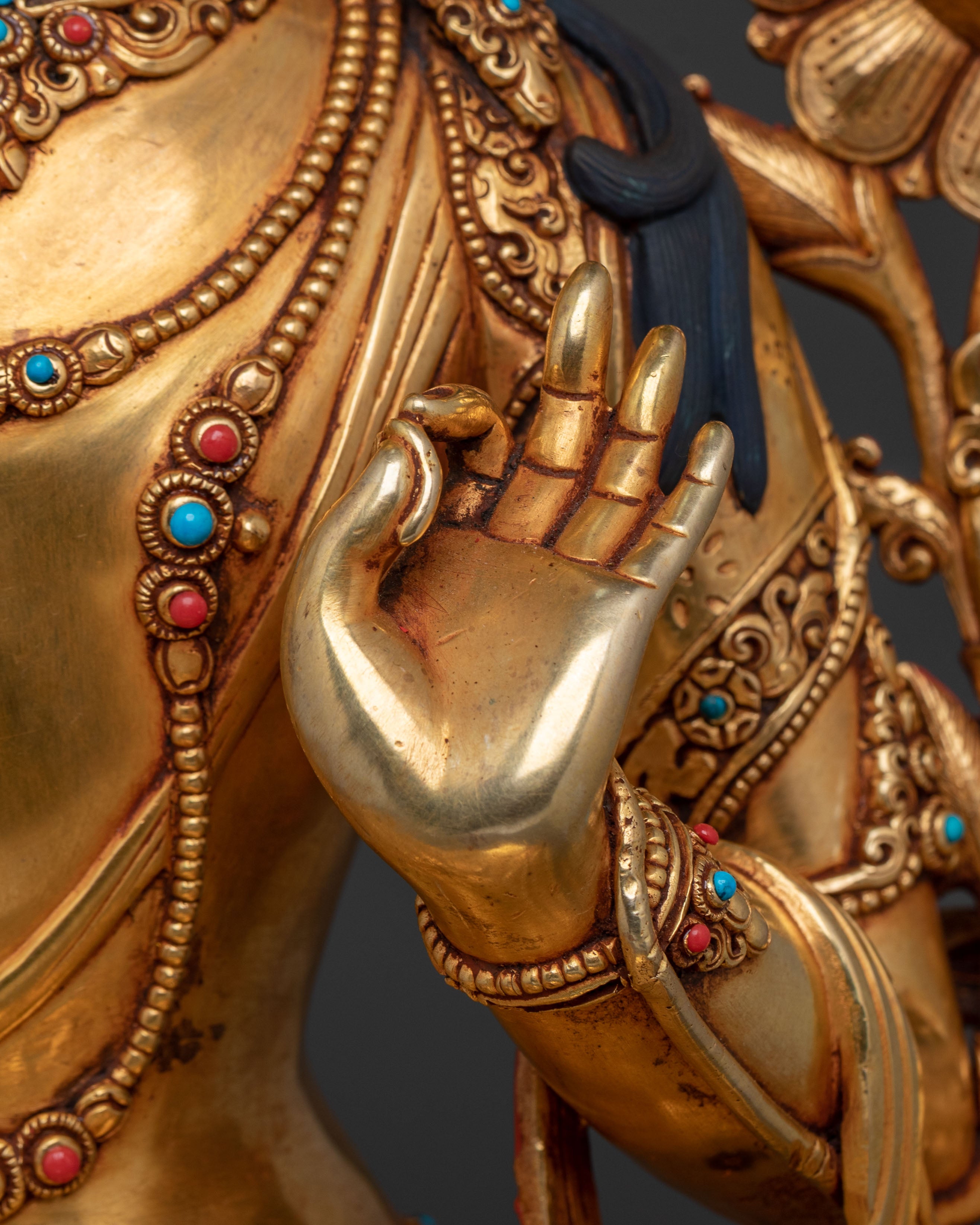 Manjushri Spiritual Statue | Flame of Wisdom