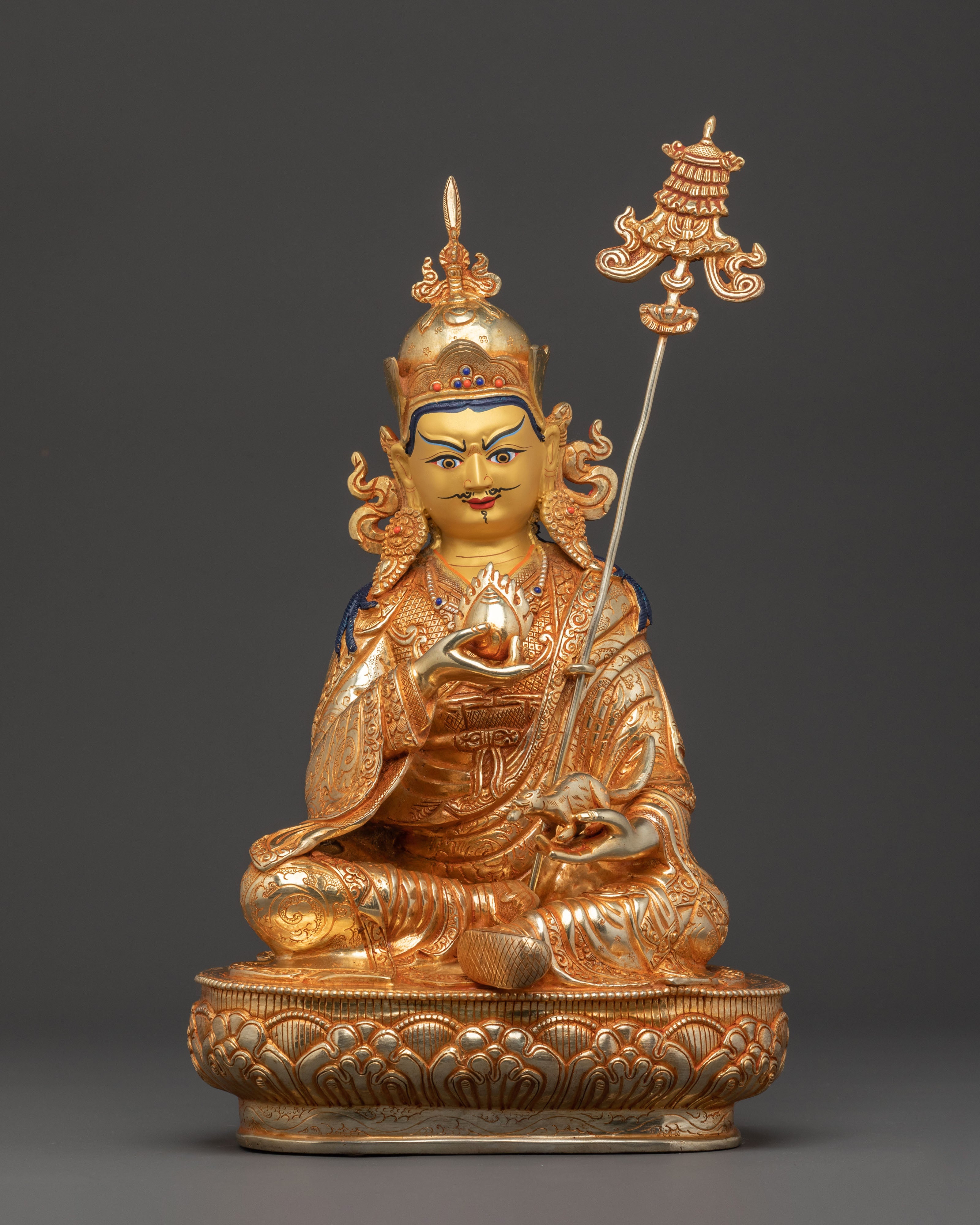Guru Norla Wisdom Statue | Tibetan Ritual Decor