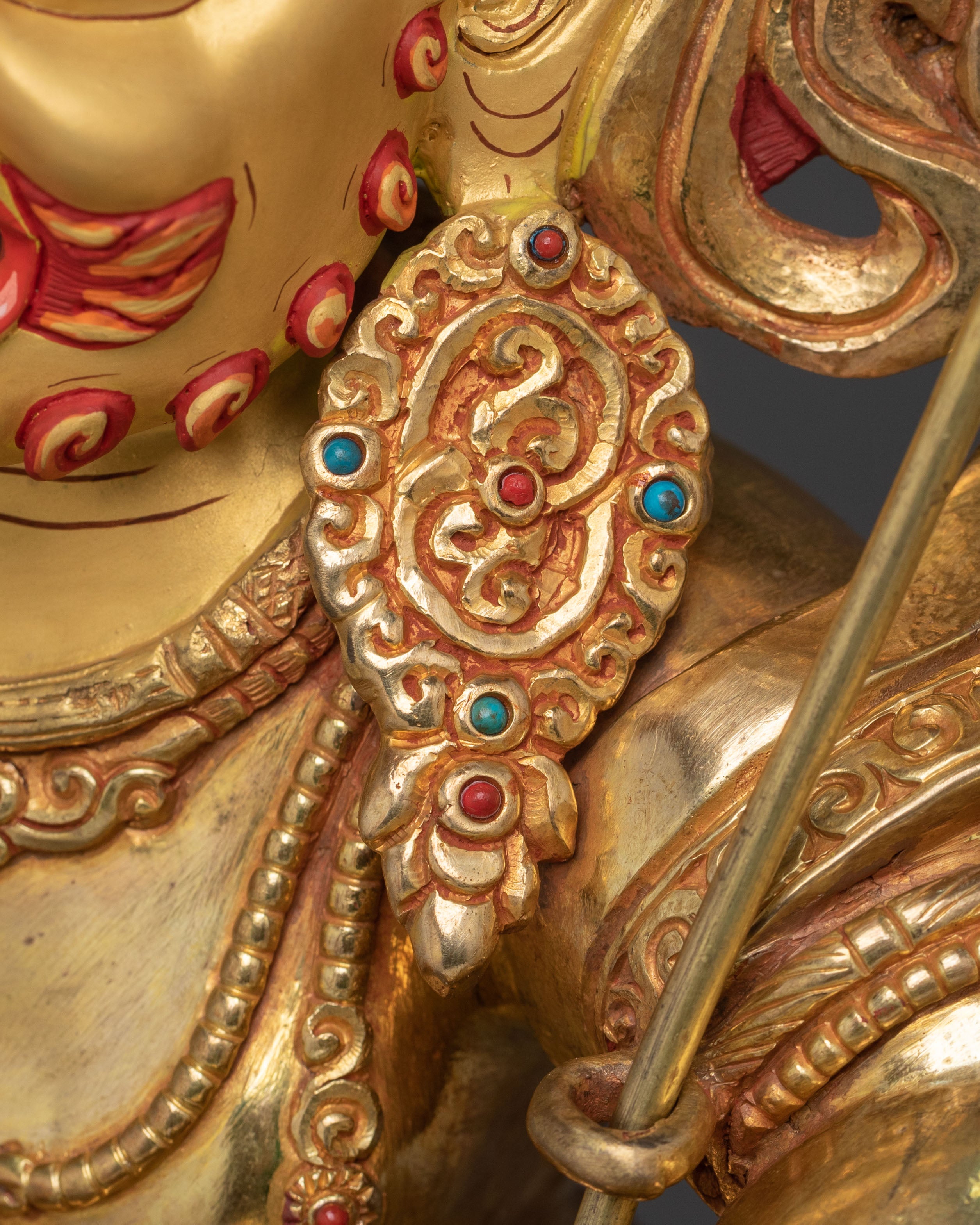 White Dzambhala Statue | Sacred Wealth God