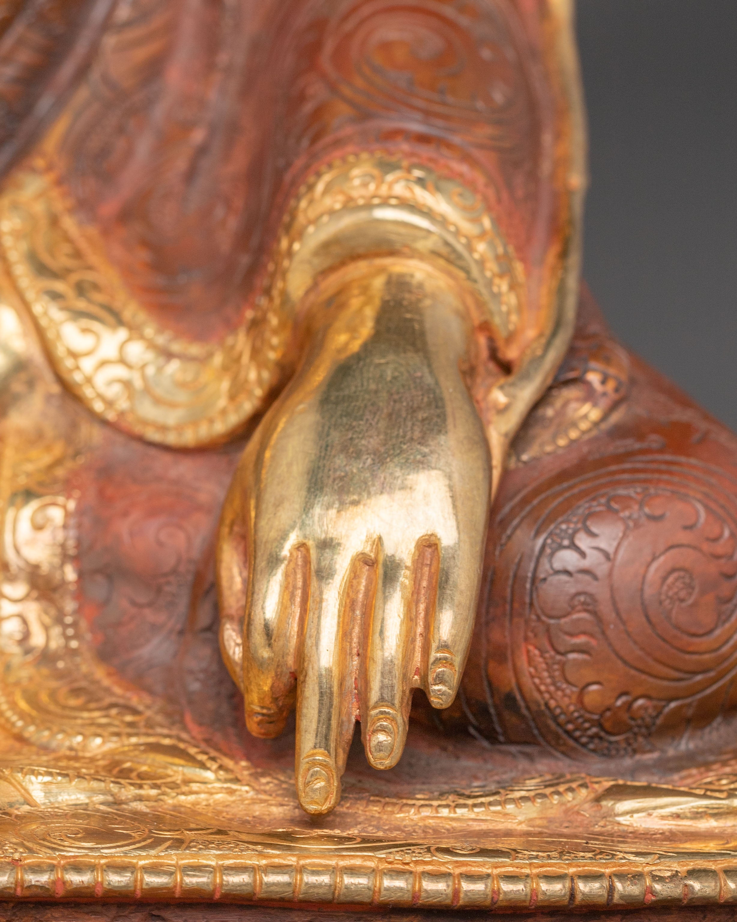 Lineage Masters Statue Set |  Long Chengpa, Jigme Lingpa, & Karmapa