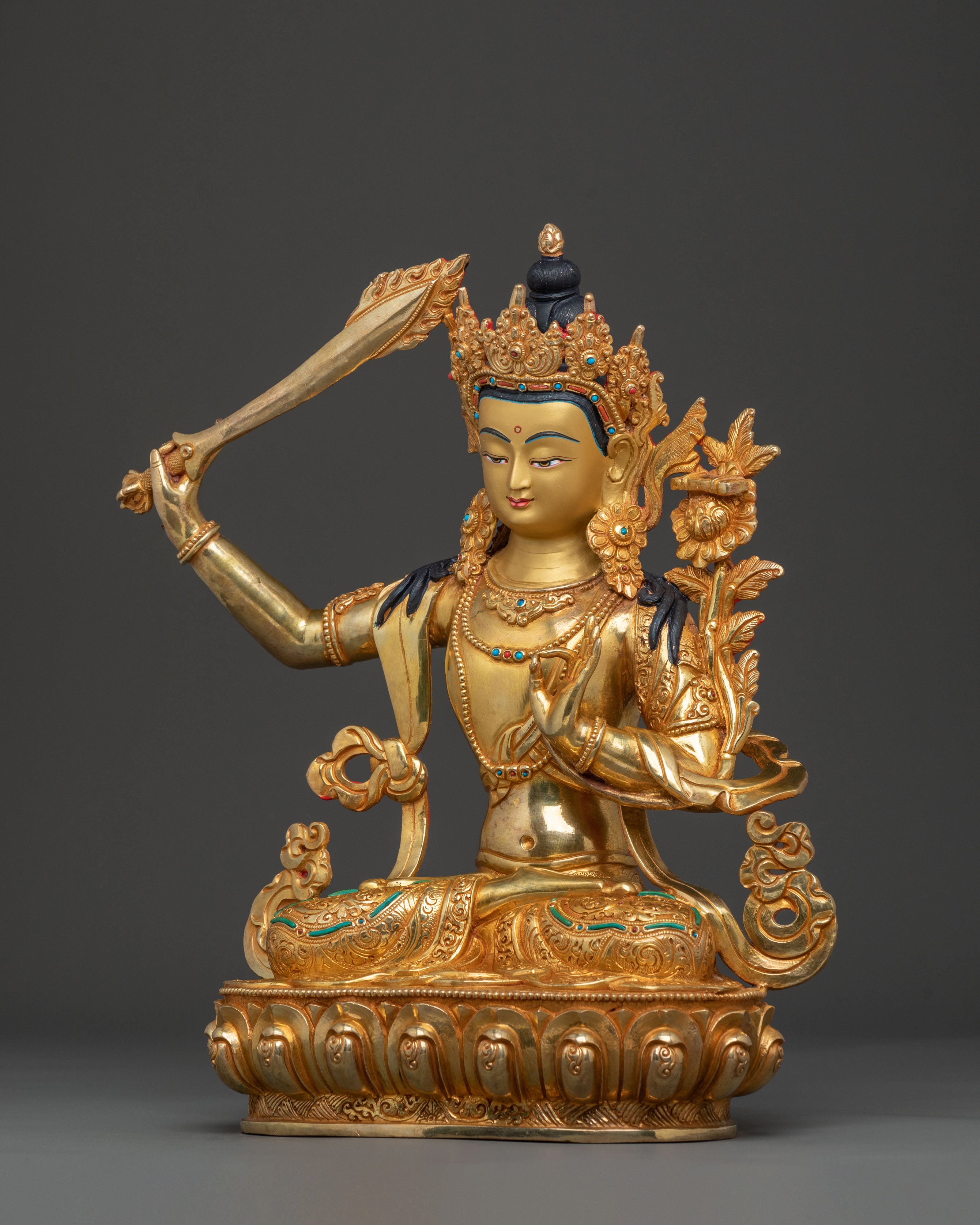 Manjushri Statue | Symbol of Supreme Wisdom