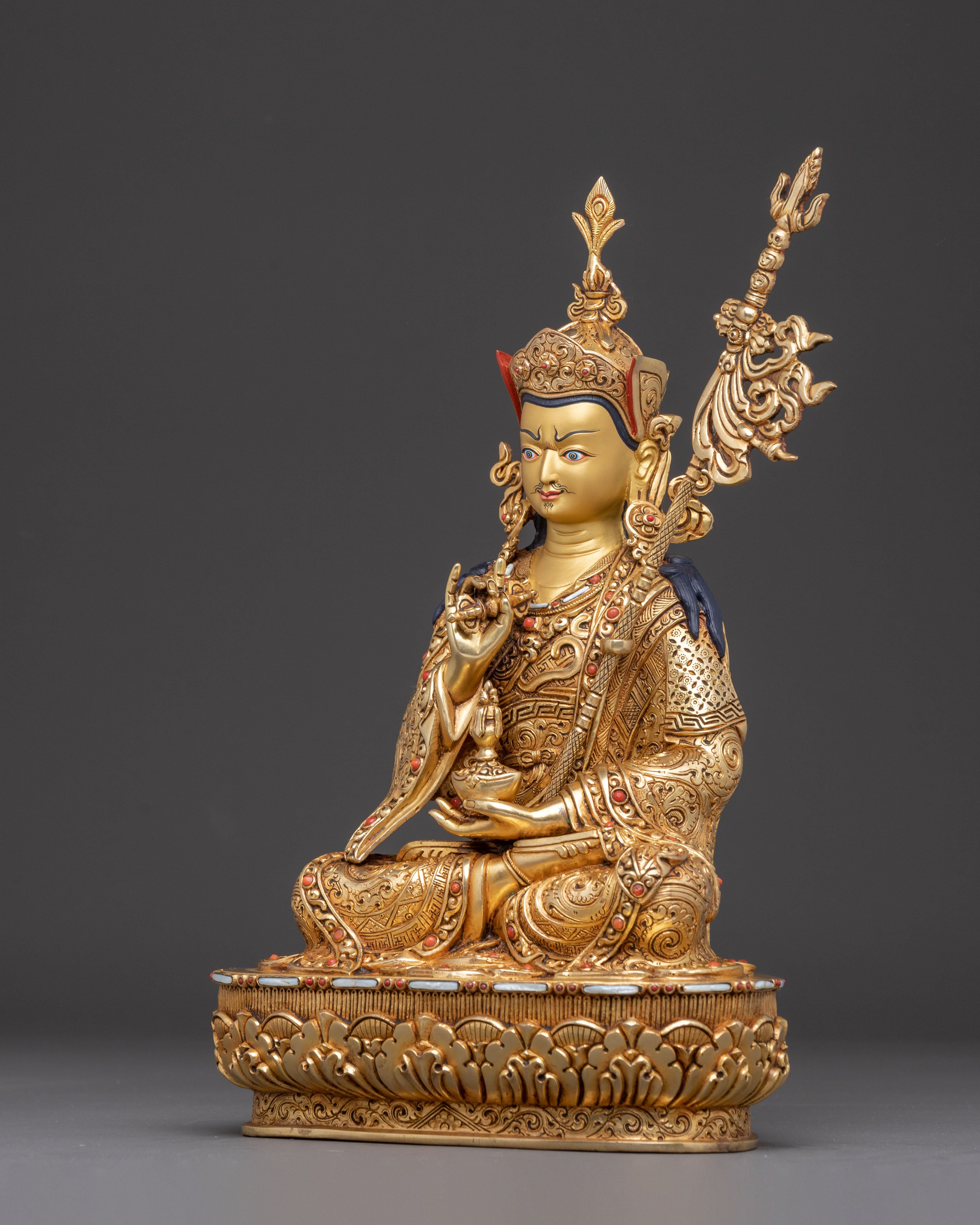Himalayan Guru Tsokye Dorje Sculpture | Tantric Master of Dzogchen