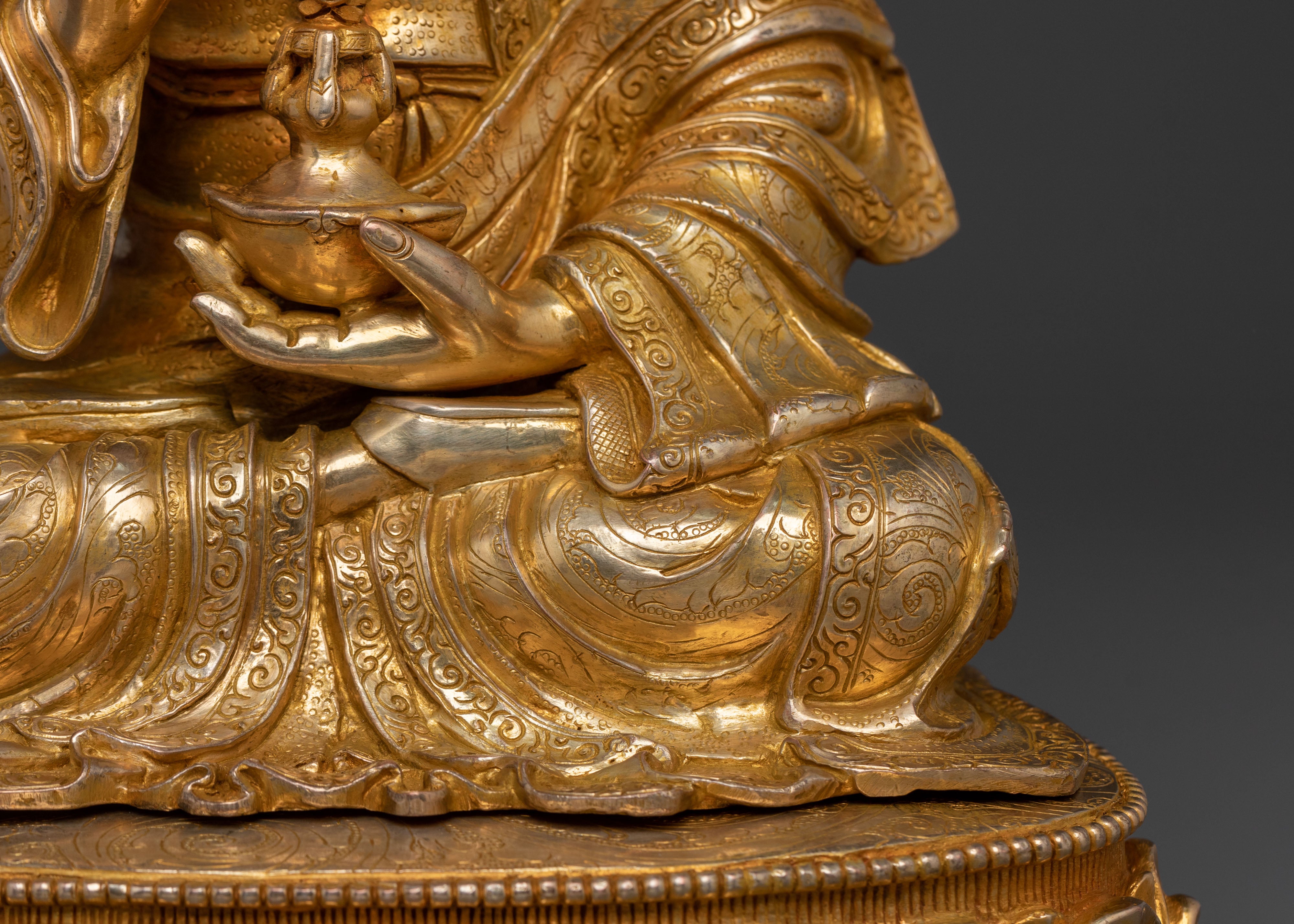Guru Tsokye Dorje Spiritual Sculpture | Buddhist Decor
