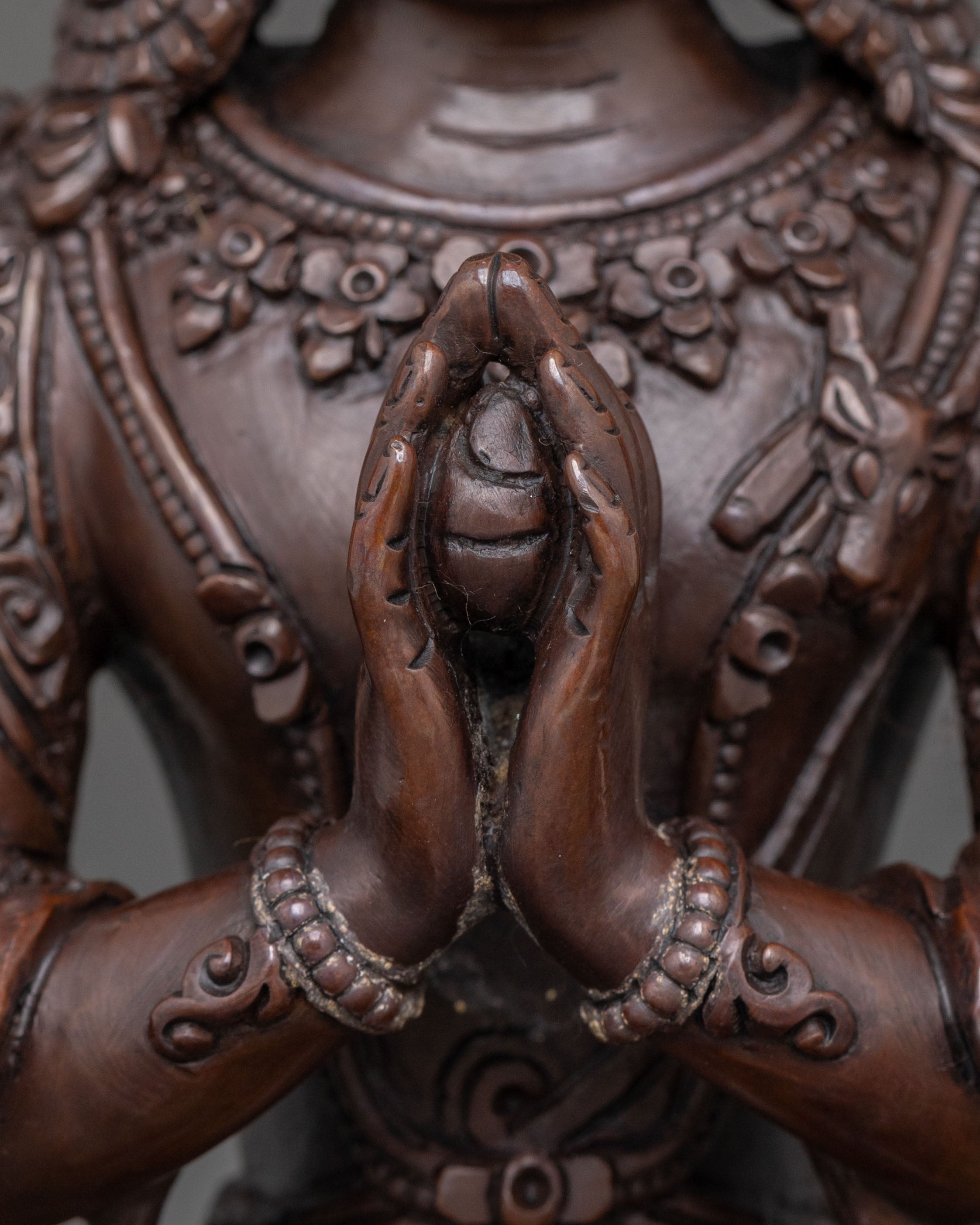 Handmade Chenrezig Statue | Compassionate Bodhisattva