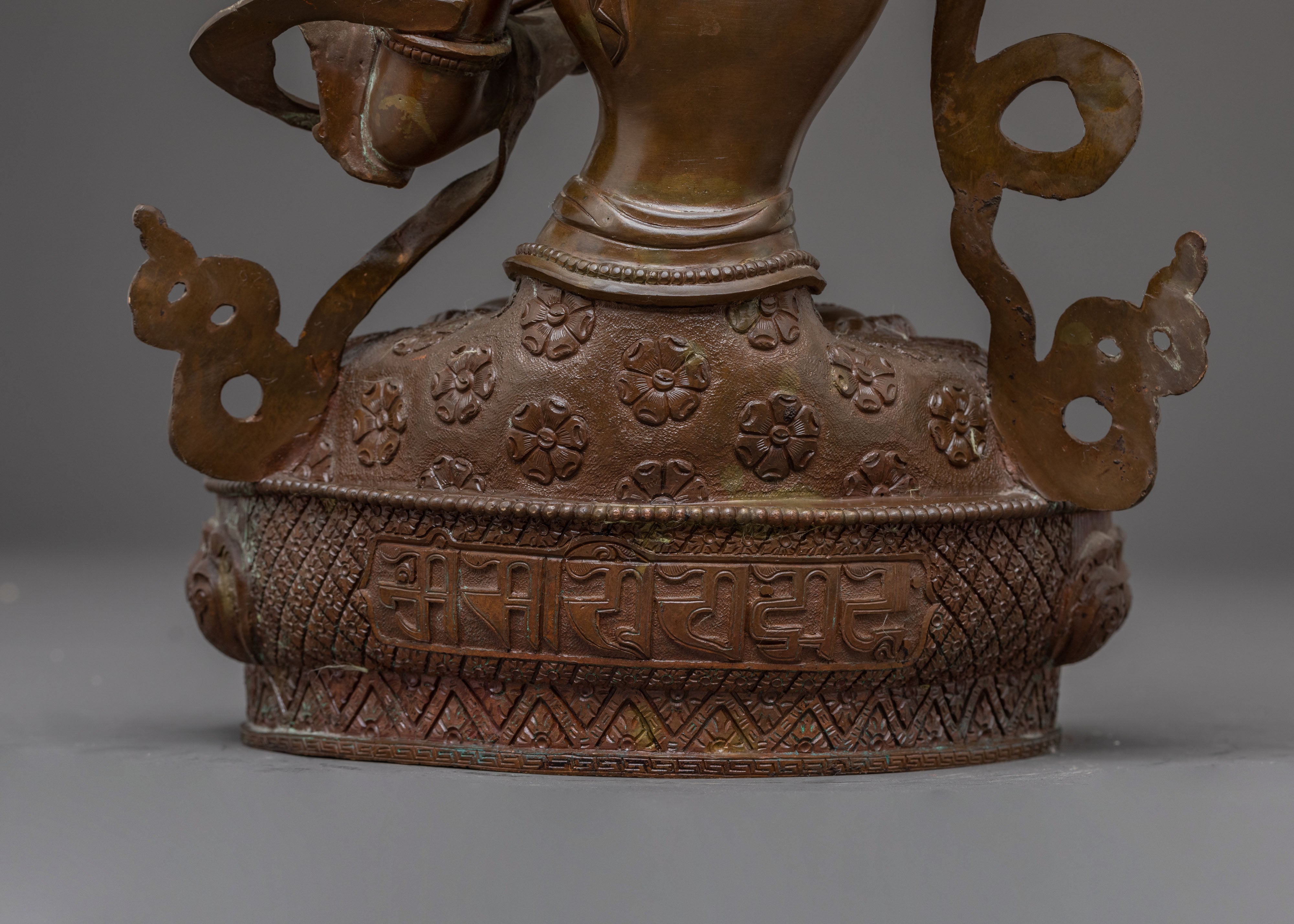 Handmade Tibetan Manjushri Bodhisattva Statue