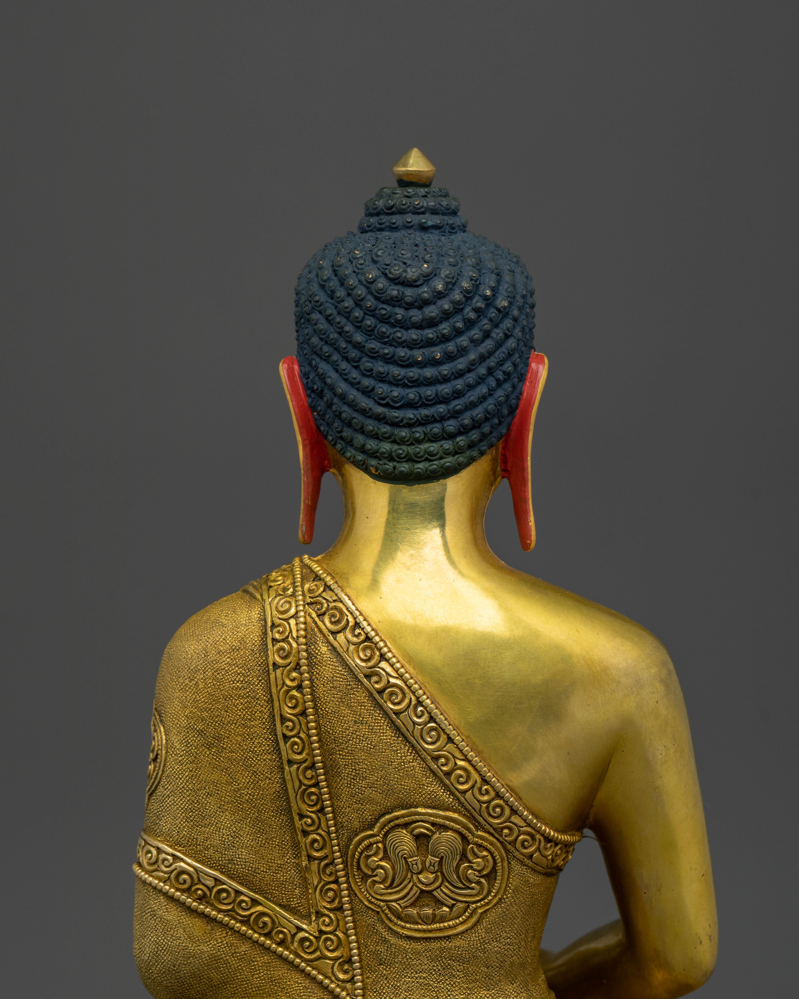 Handmade Amitabha Buddha Pure Land Sculpture