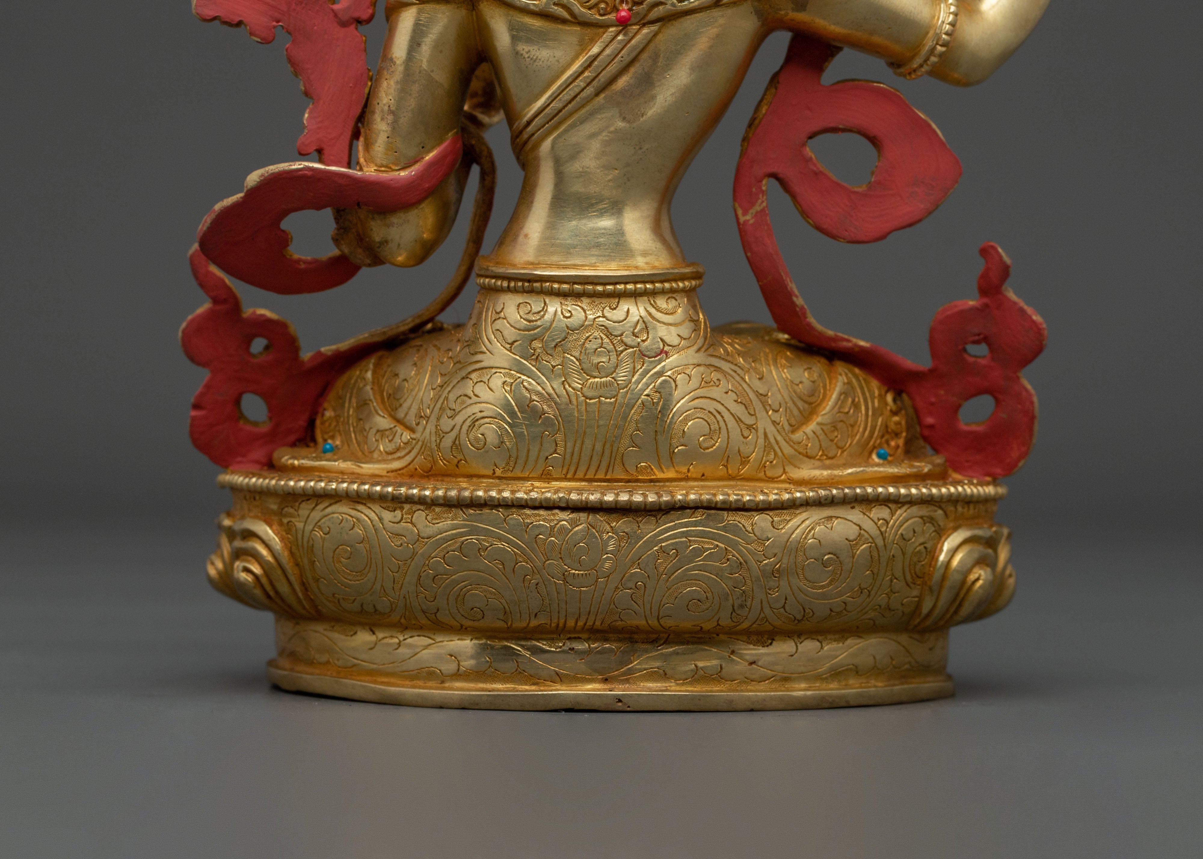 Manjushri Buddhist Statue | Made in Nepal