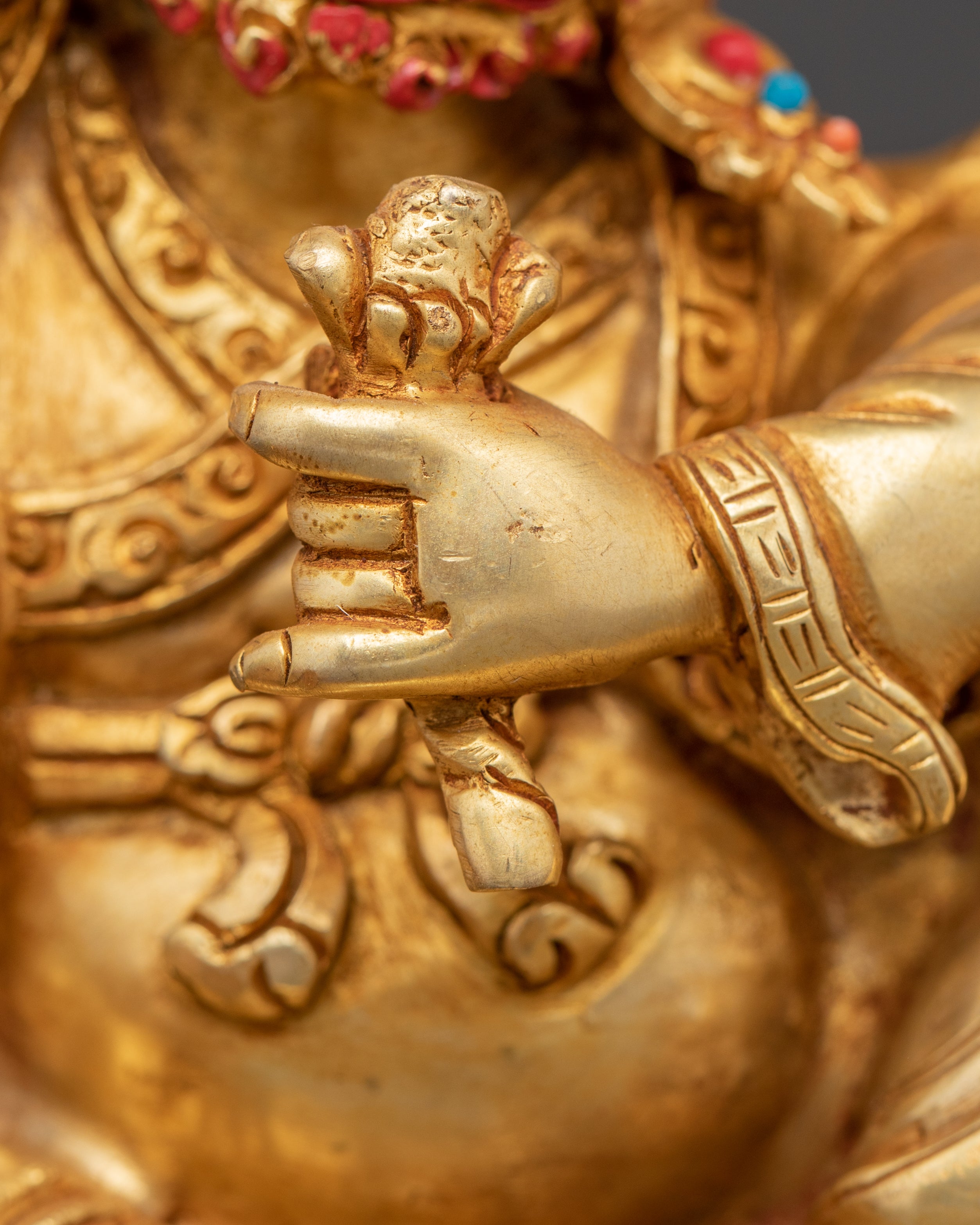 Himalayan Droje Legpa Statue | Traditional Tibetan Sculpture