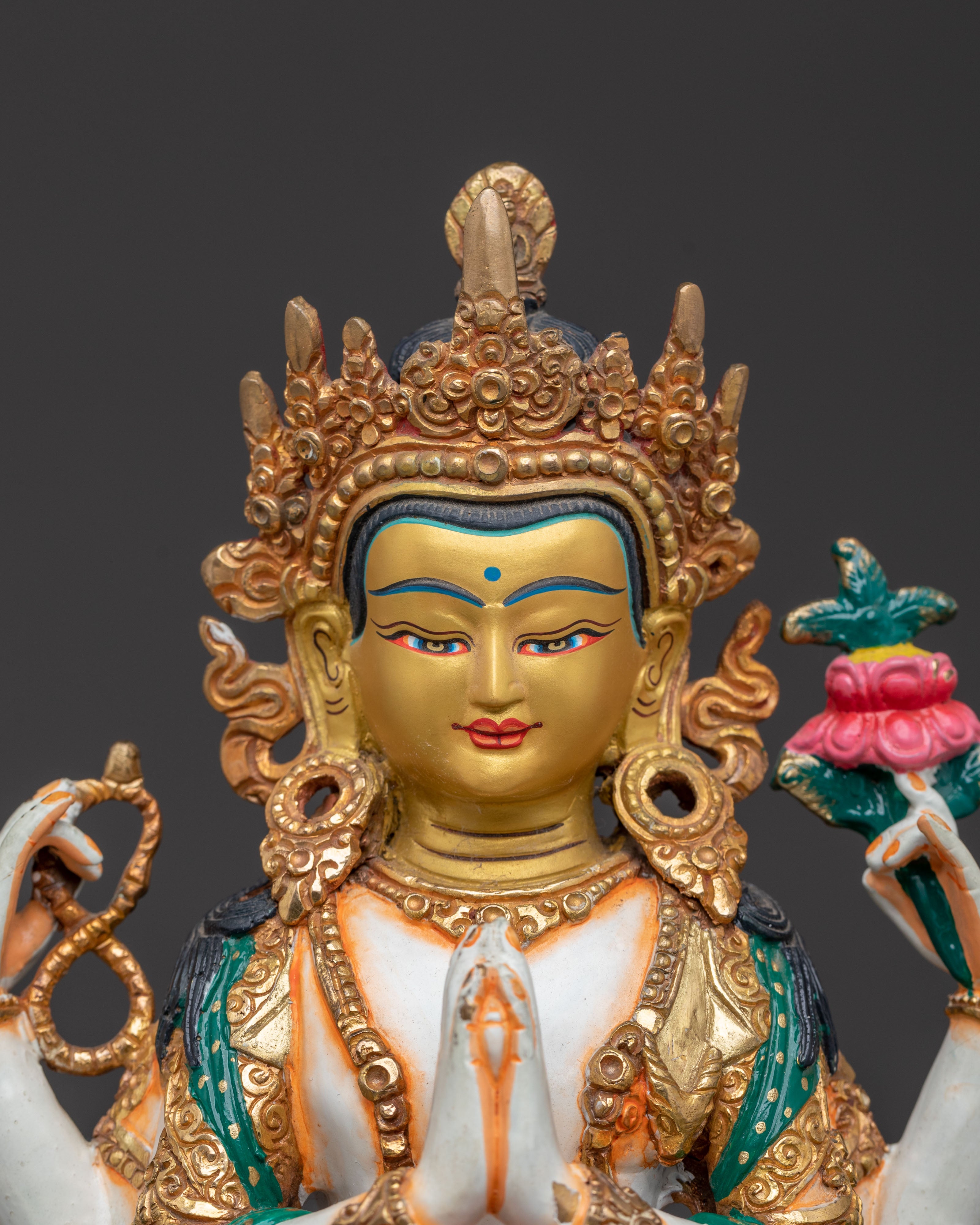 Blessings Statue of Chenrezig – One with Unwavering Eye