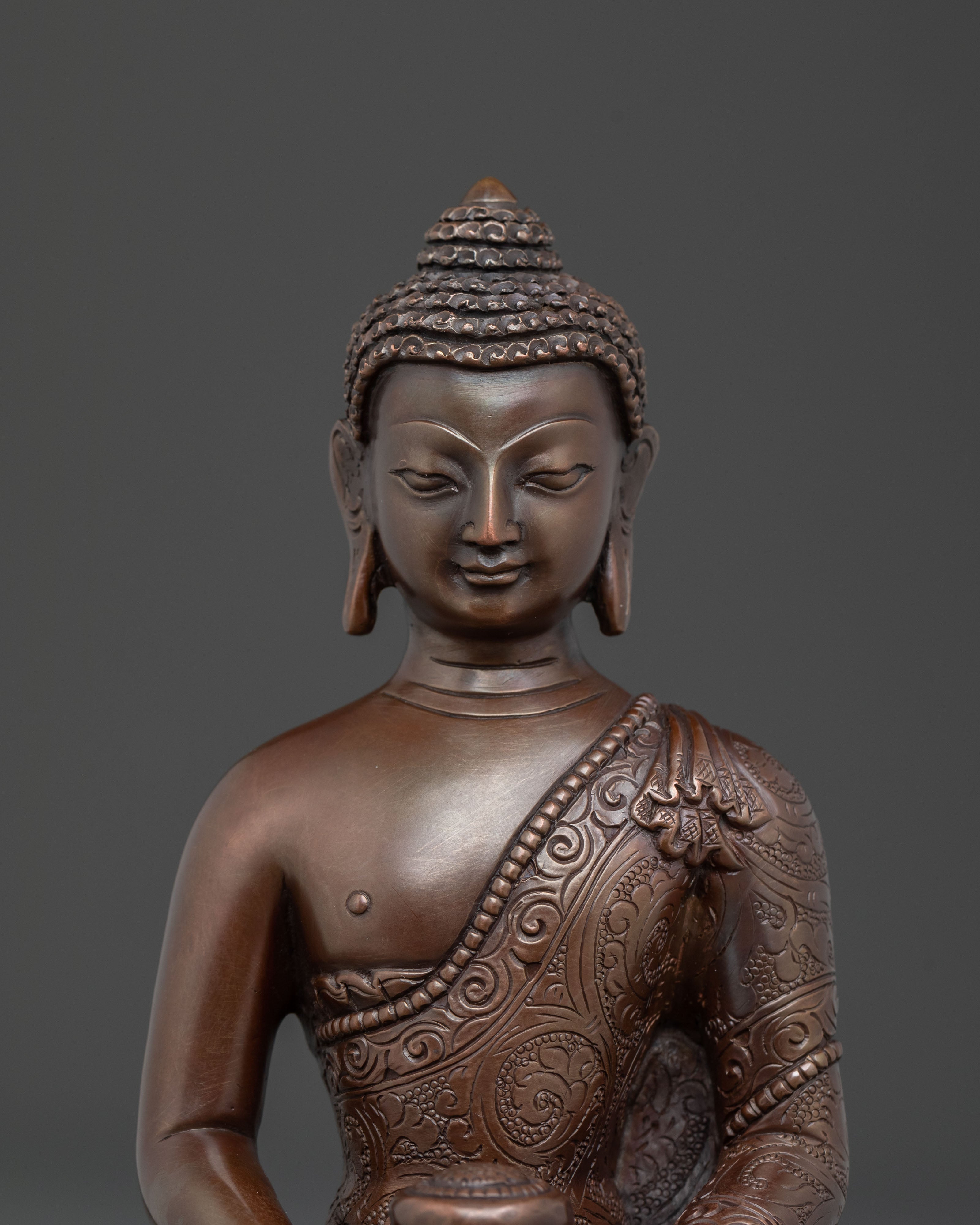 Traditional Statue of Amitabha Buddha | Buddhist Altar Decor