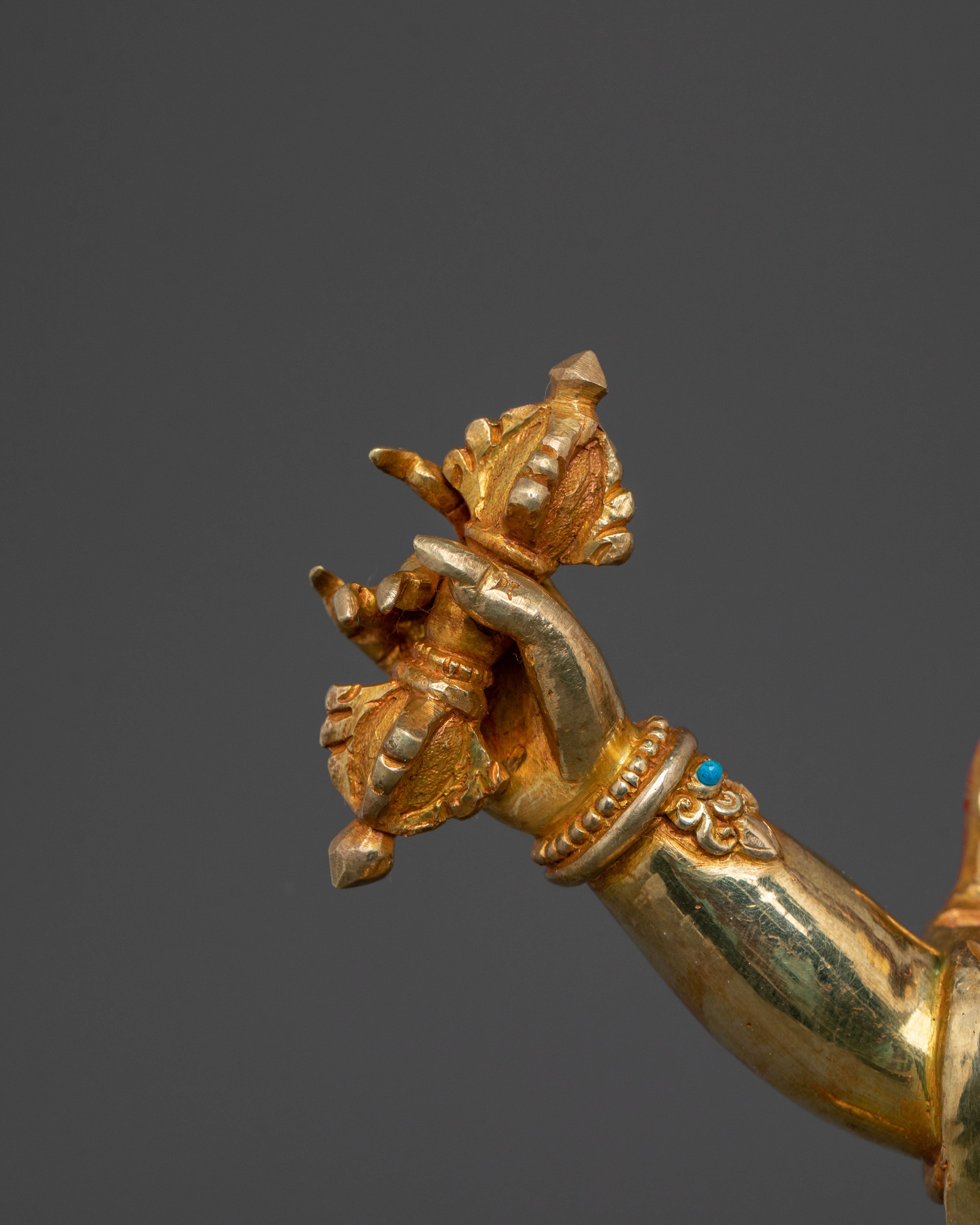 Major Bodhisattva: Handmade Vajrapani Statue
