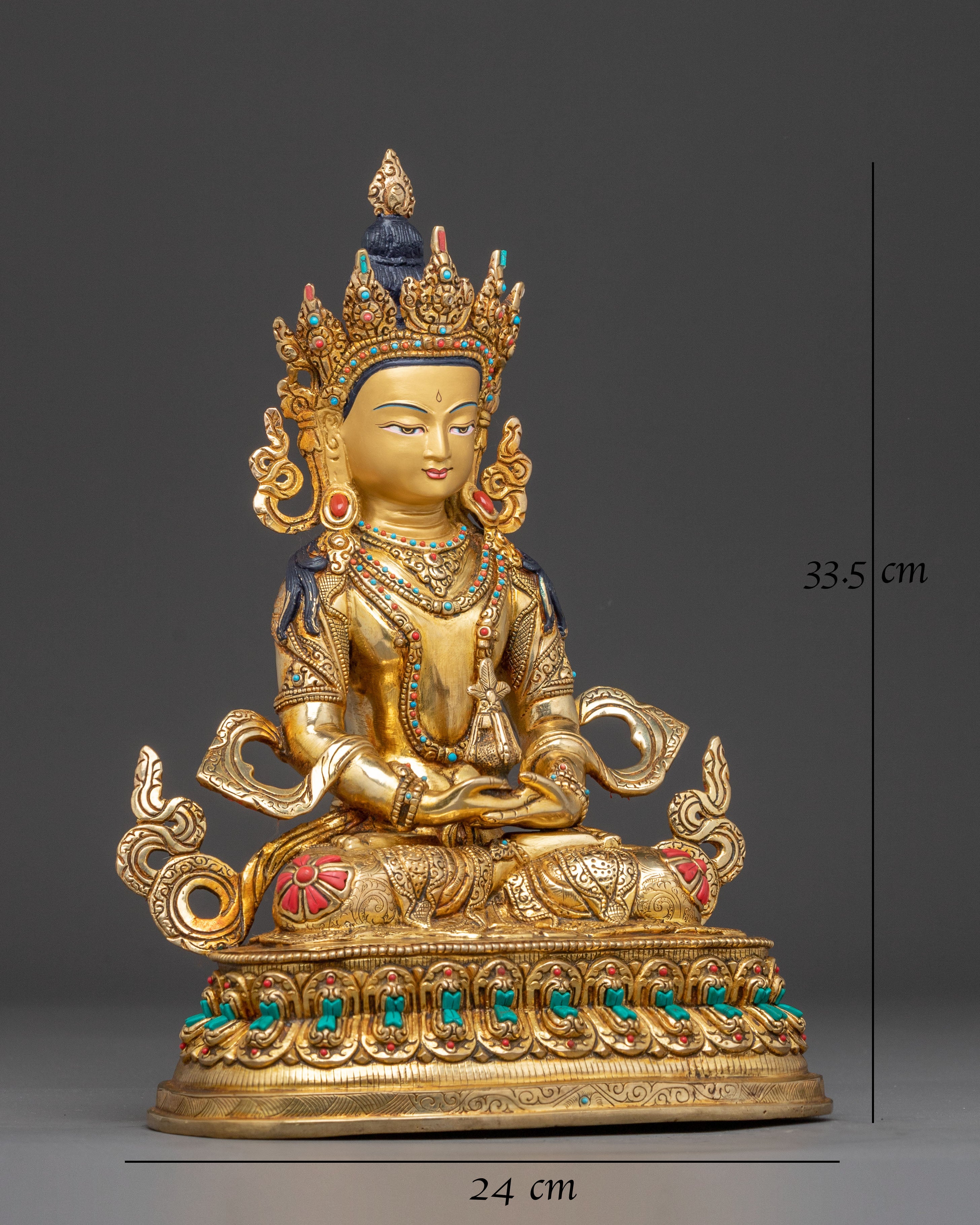 Amitayus Bodhisattva Statue for Altar