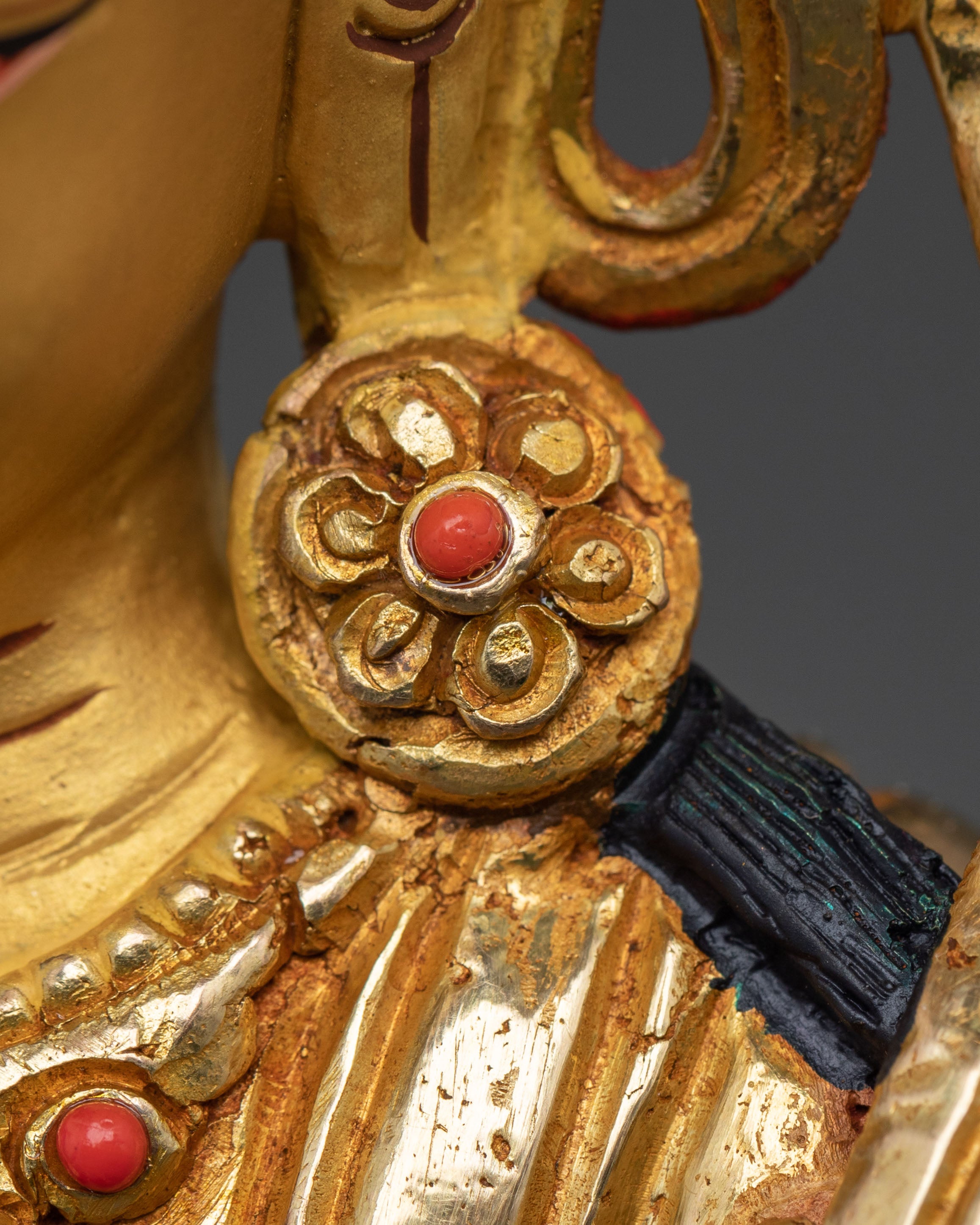 Vajrasattva Sculpture with Vajragarvi | Sacred Union of Purification