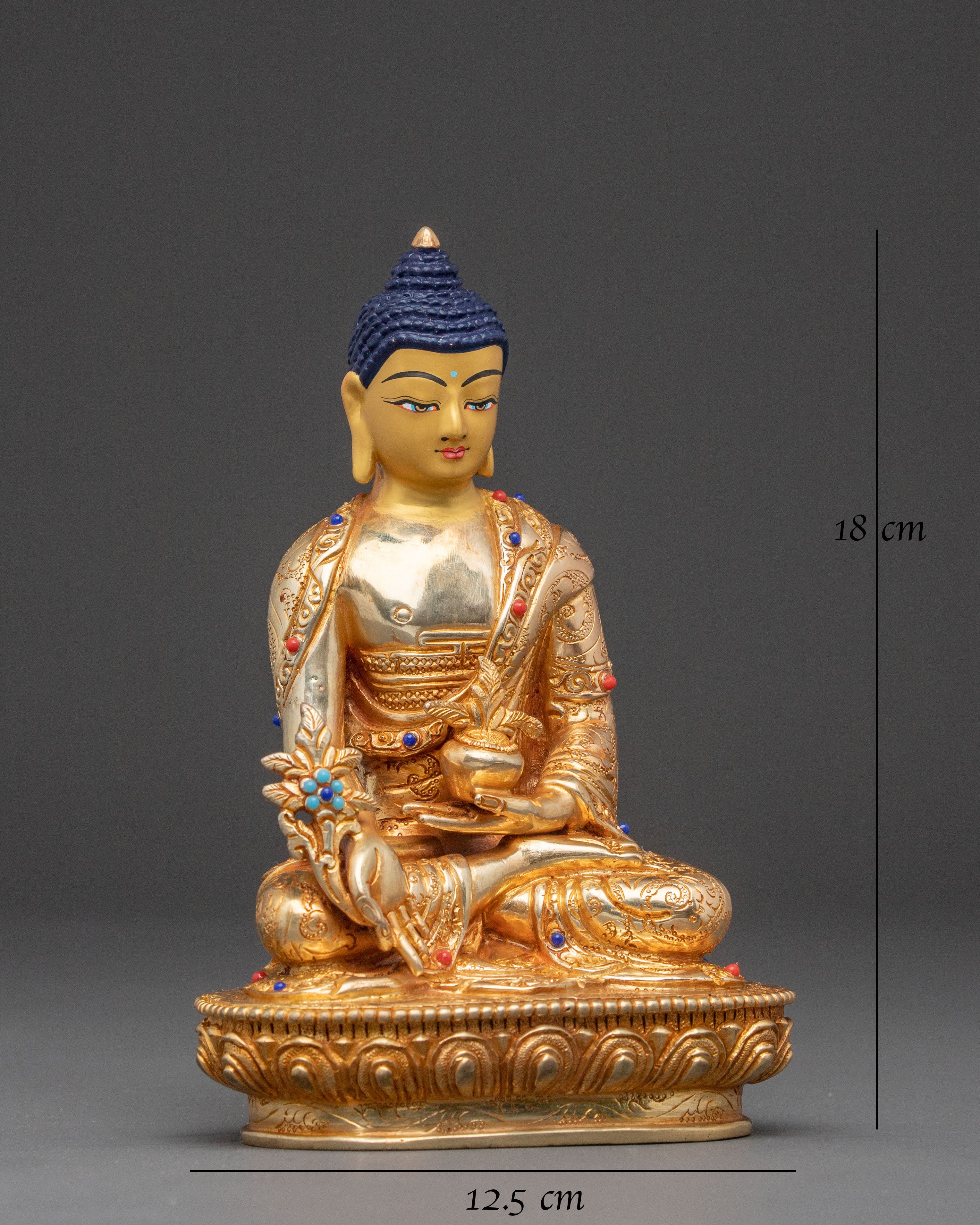 Sacred Statue Set of Three Buddhas – Perfect for Altar