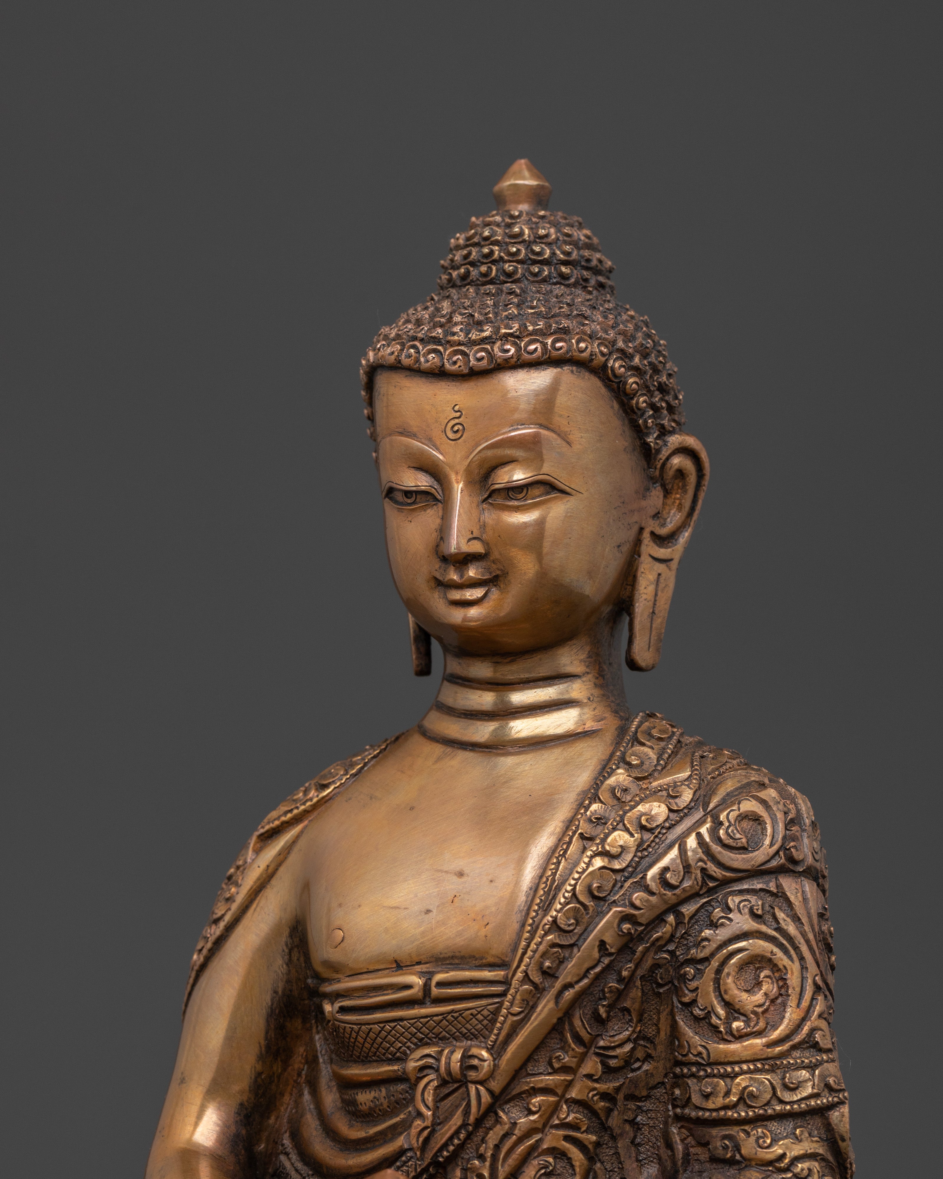 Amitabha Buddha Copper Statue | Beacon of Salvation