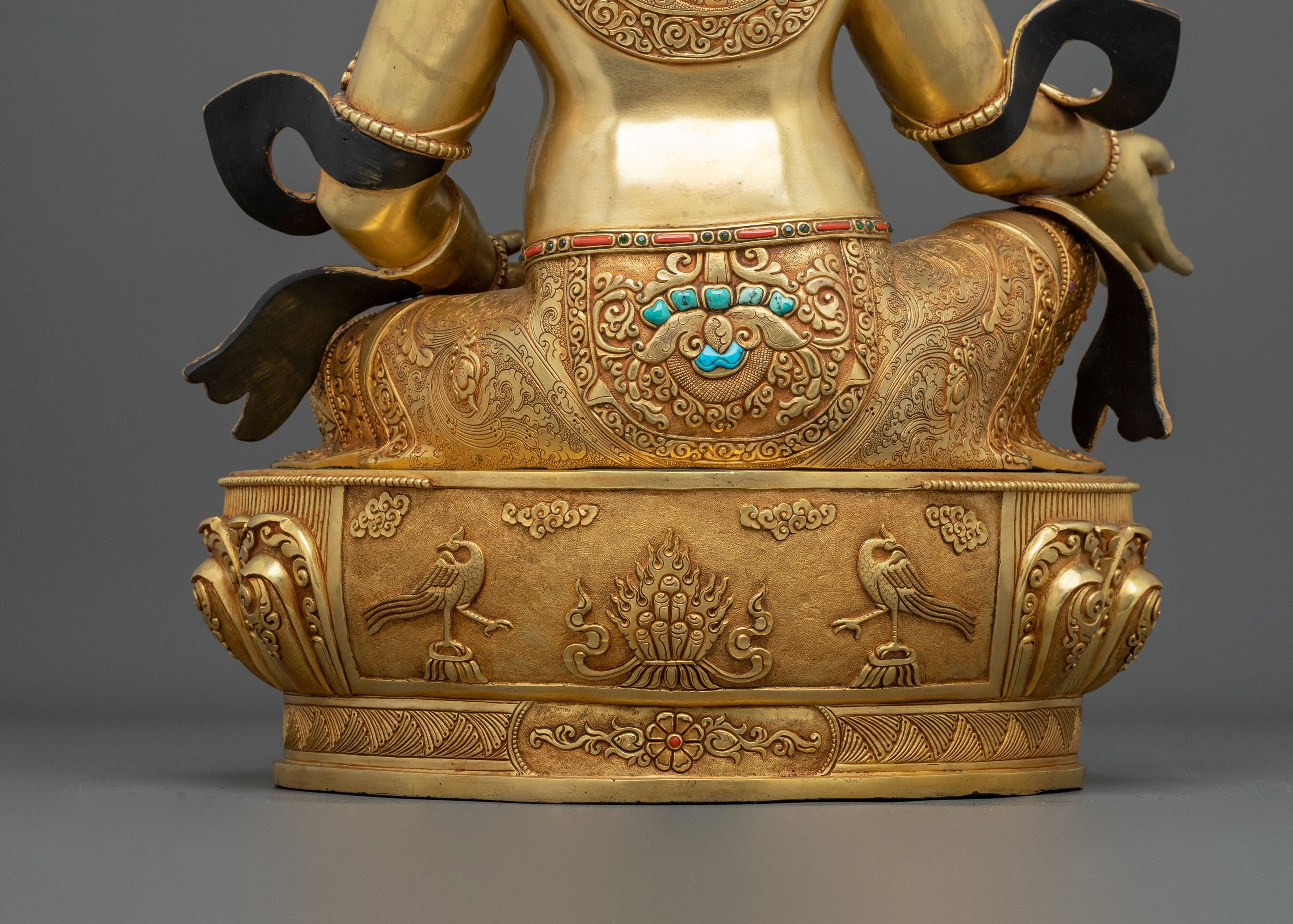 Traditional Himalayan Dzambhala Statue | Home Decor