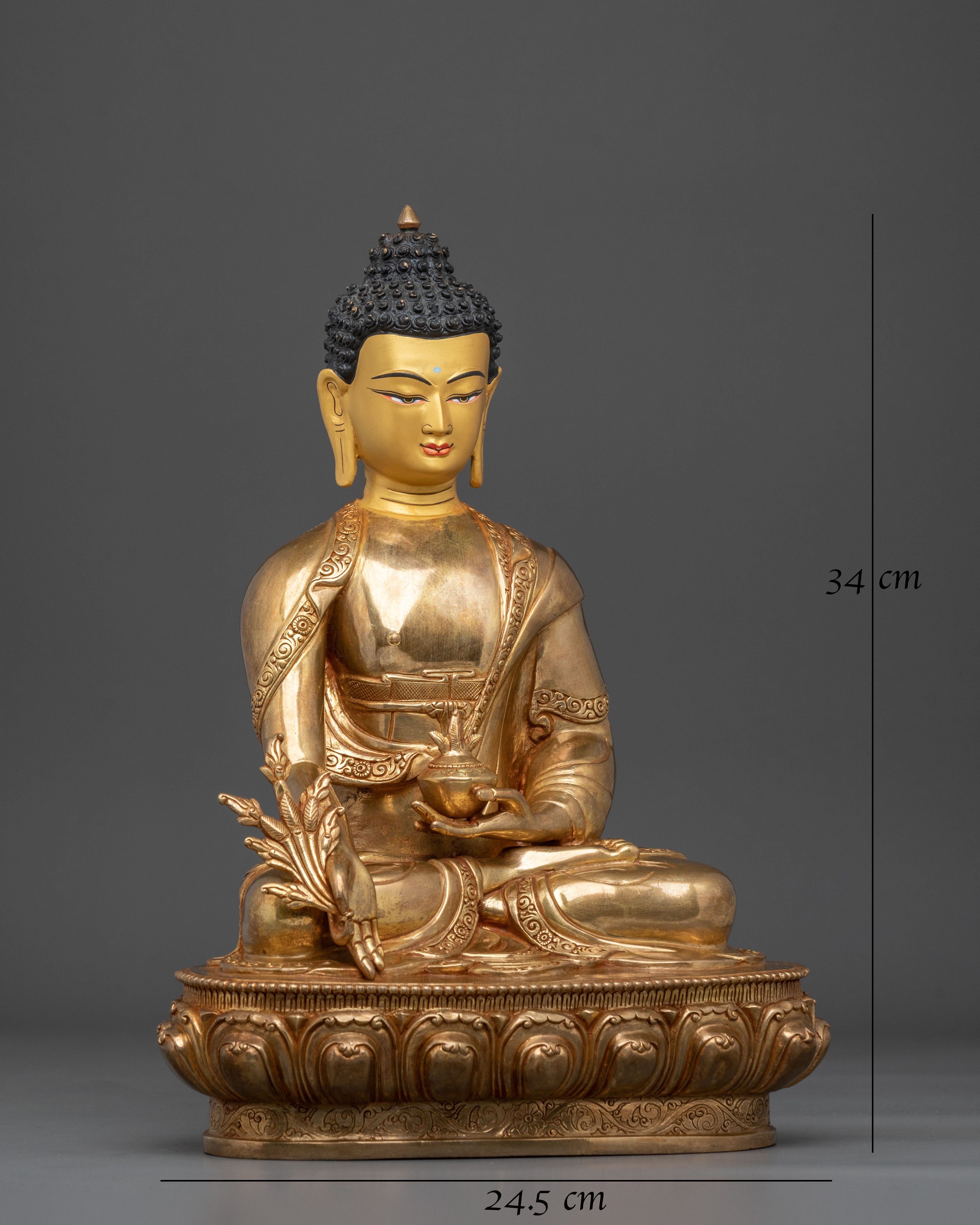 Medicine Buddha Sculpture | Healing Figurine