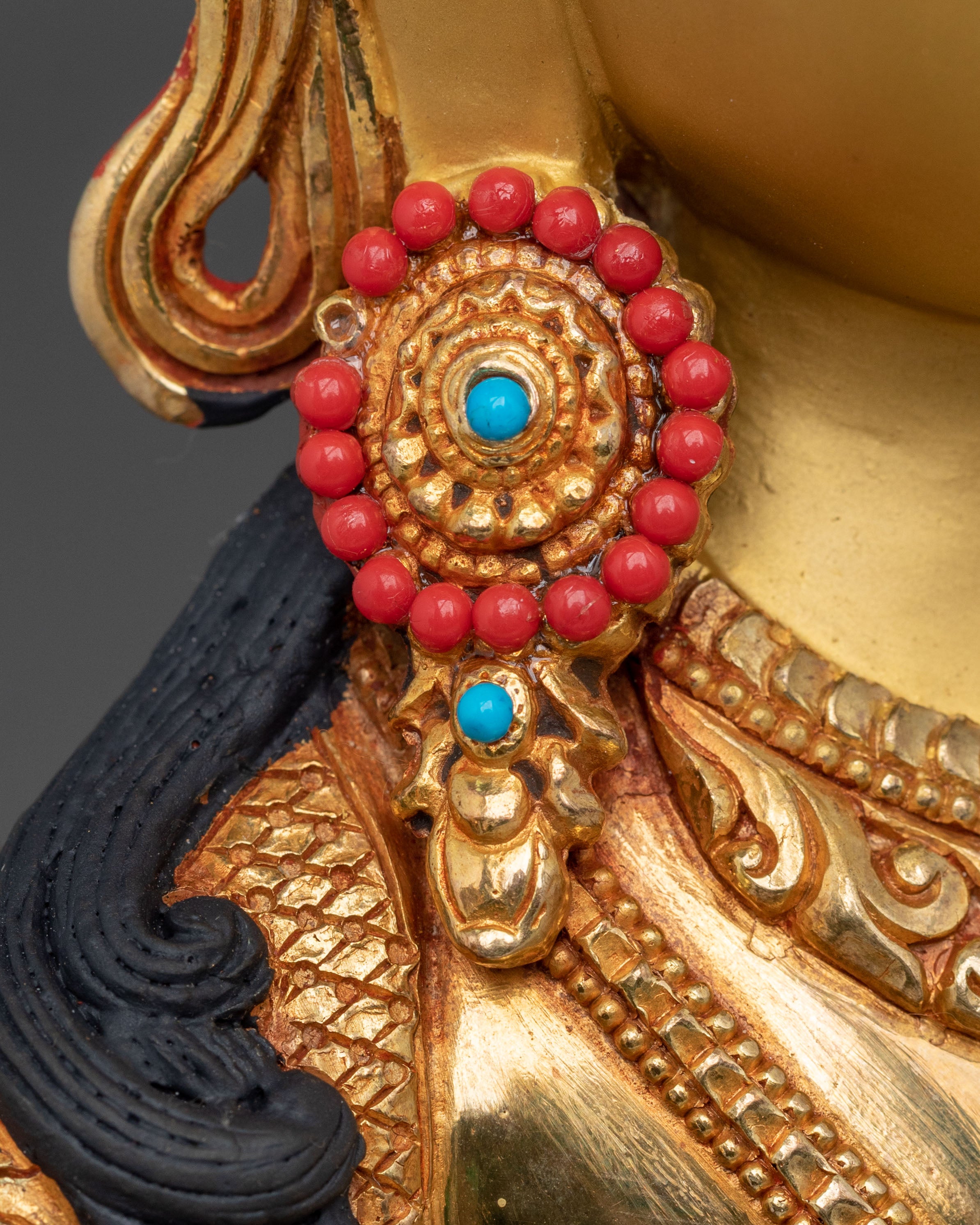 Handmade Manjughoṣa Statue | Tibetan Wisdom Deity