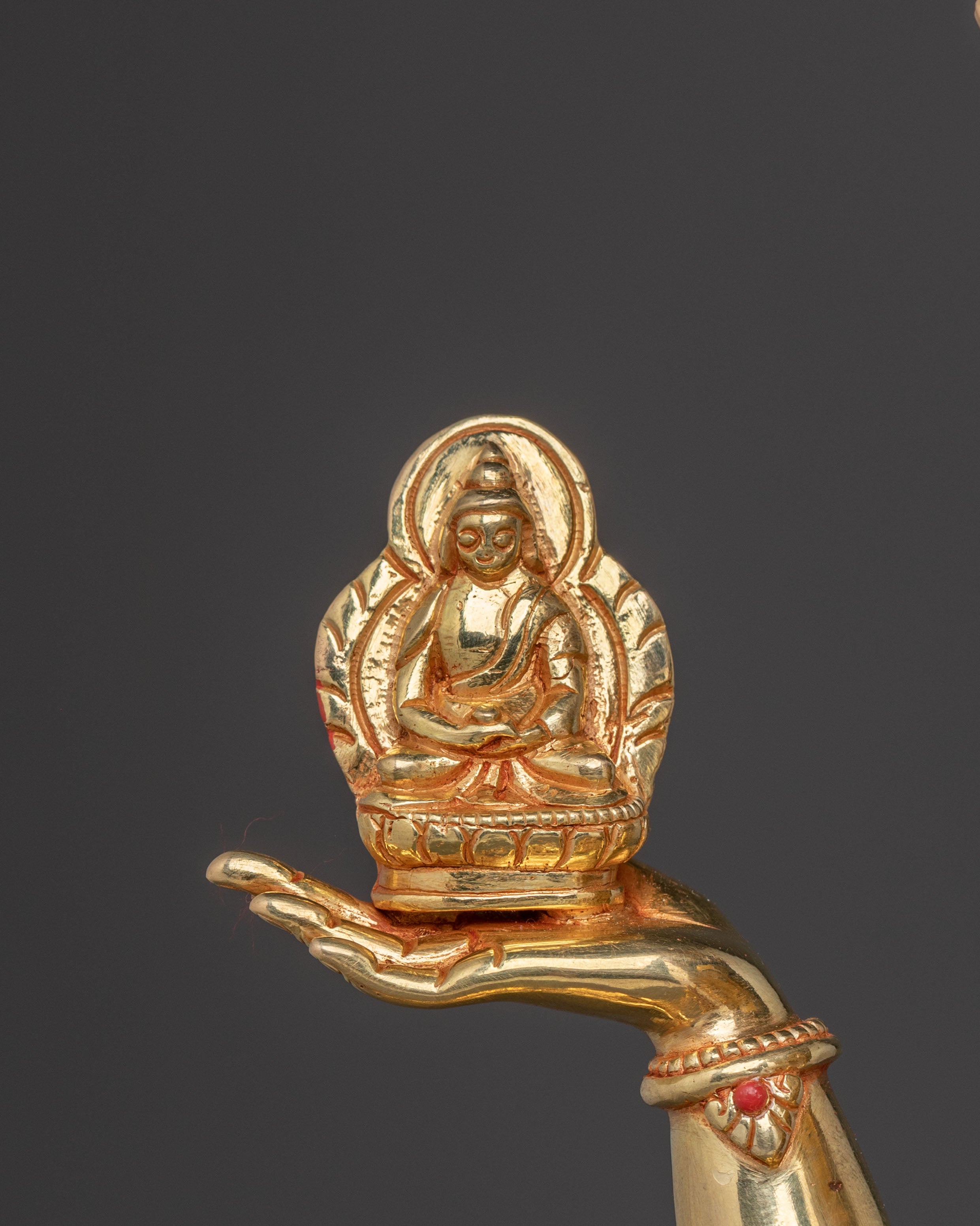 Sacred Nagyalma Golden Statue | Embodying of Purity