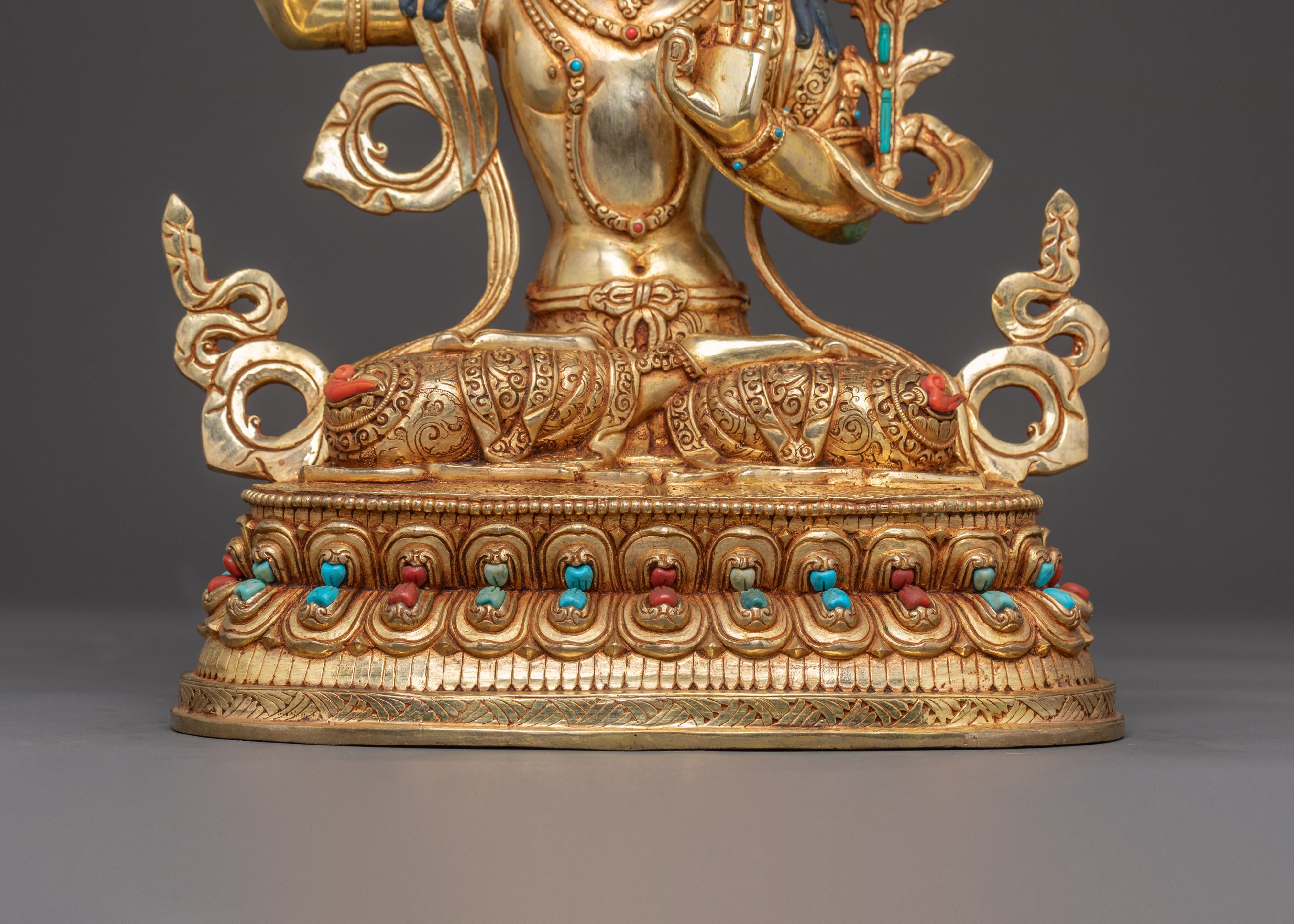 Manjushri Spiritual Statue – Radiant Wisdom Art