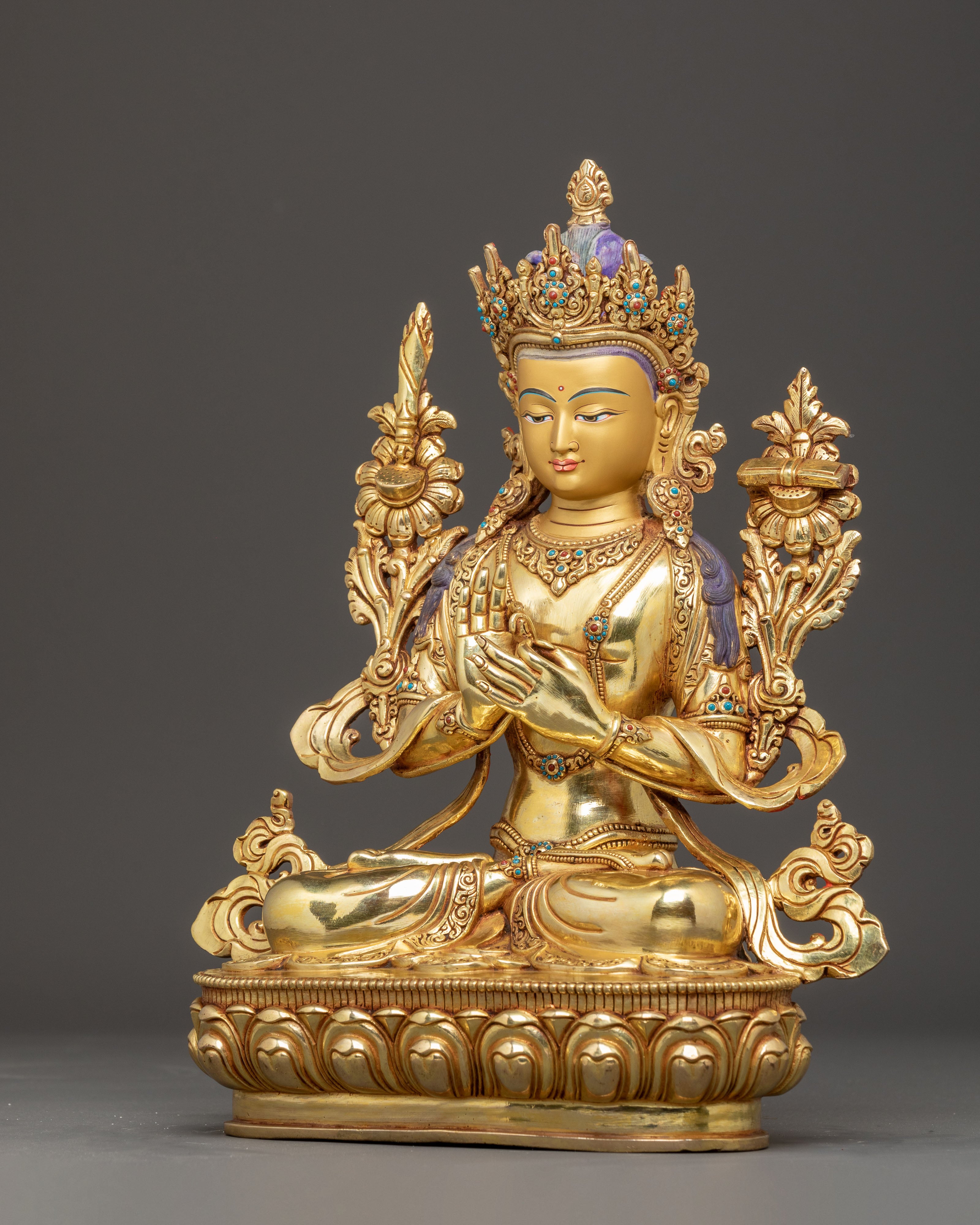 Tikshna Manjushri Statue: Manifestation of Manjushri