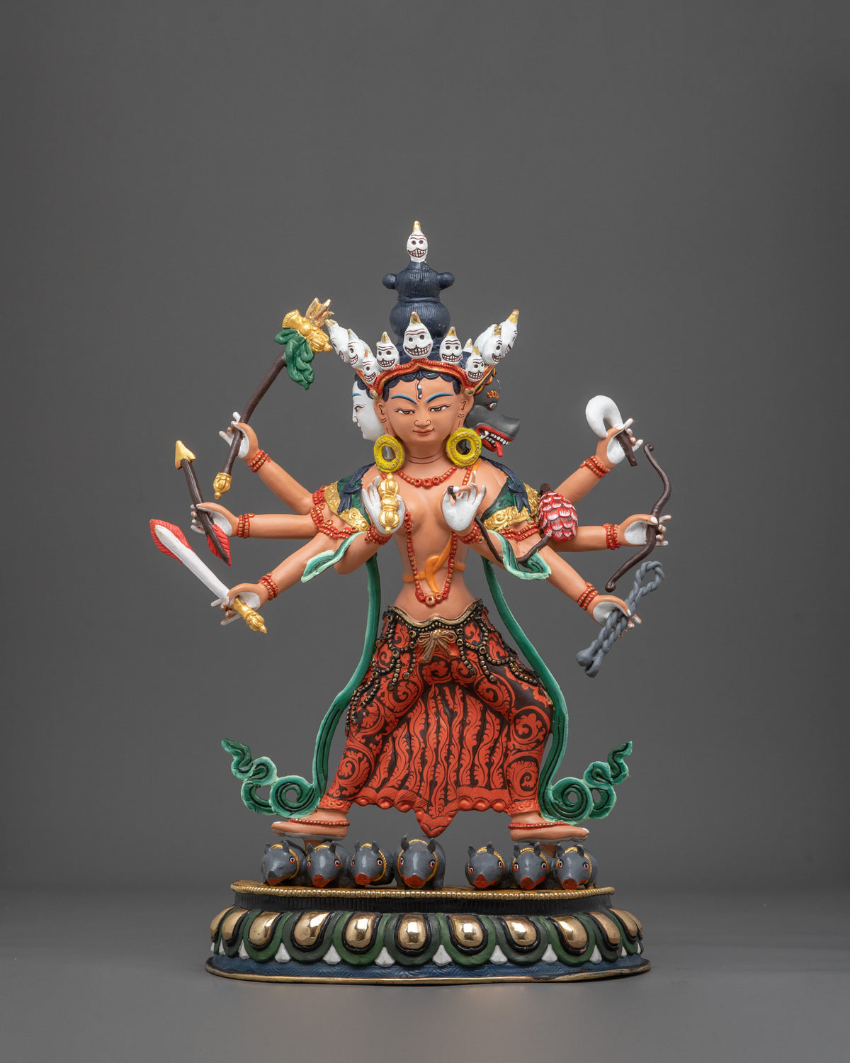 Marici Statue: Buddhist Goddess of Light and Protection