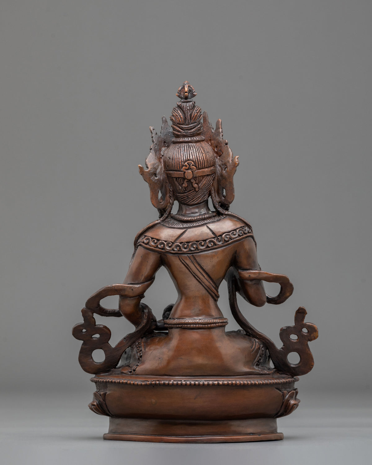 Handmade Vajrasattva Oxidized Sculpture | Tibetan Deity
