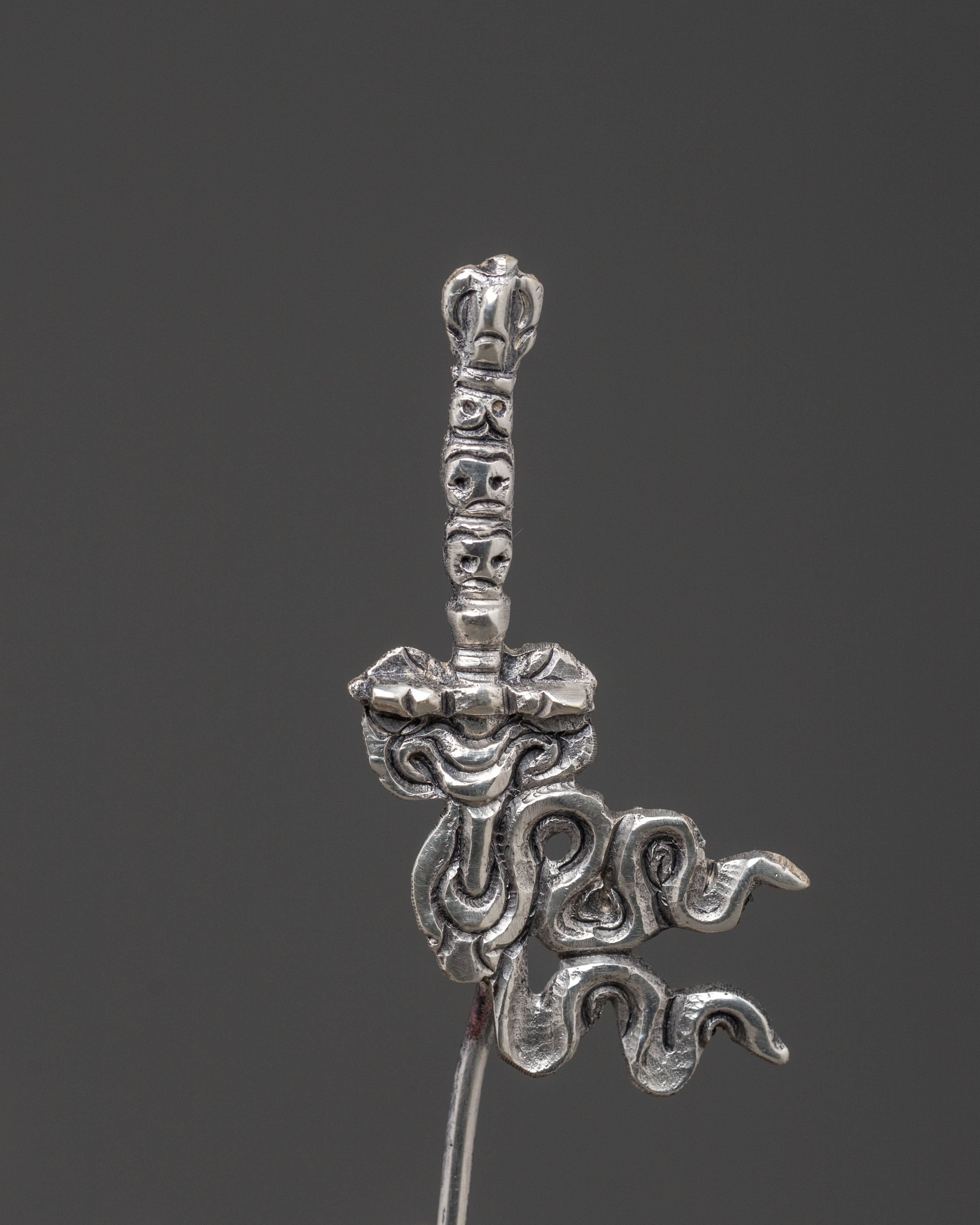 Kalachakra Spiritual Sculpture | Oxidized Copper Figure