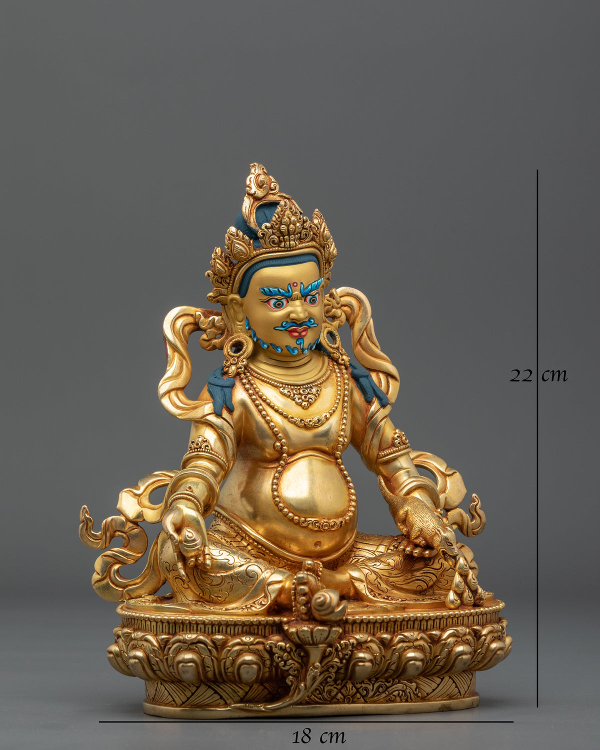 Dzambhala Statue | Sacred Buddhist Altar