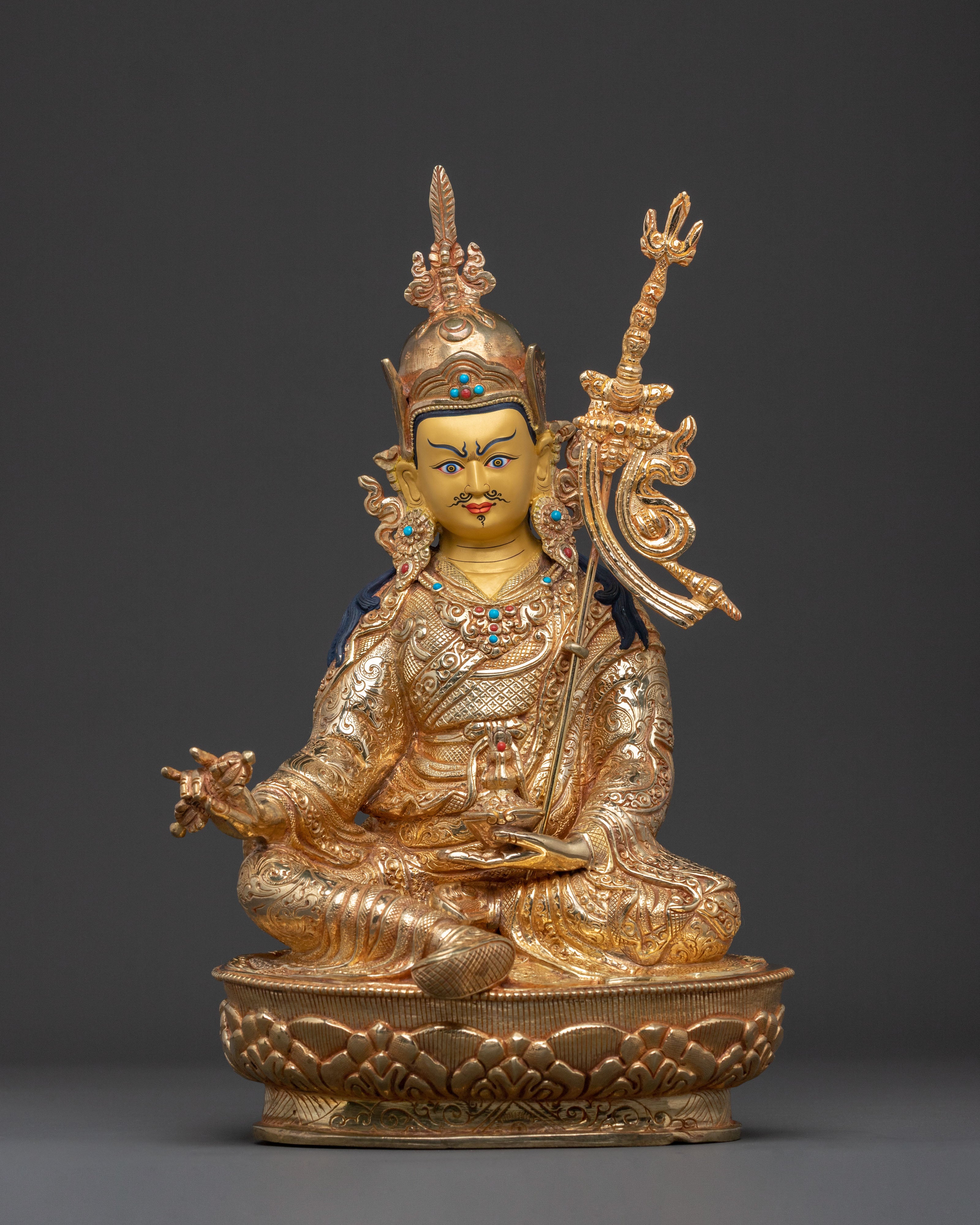 Padmasambhava Lotus Born Sacred Statue