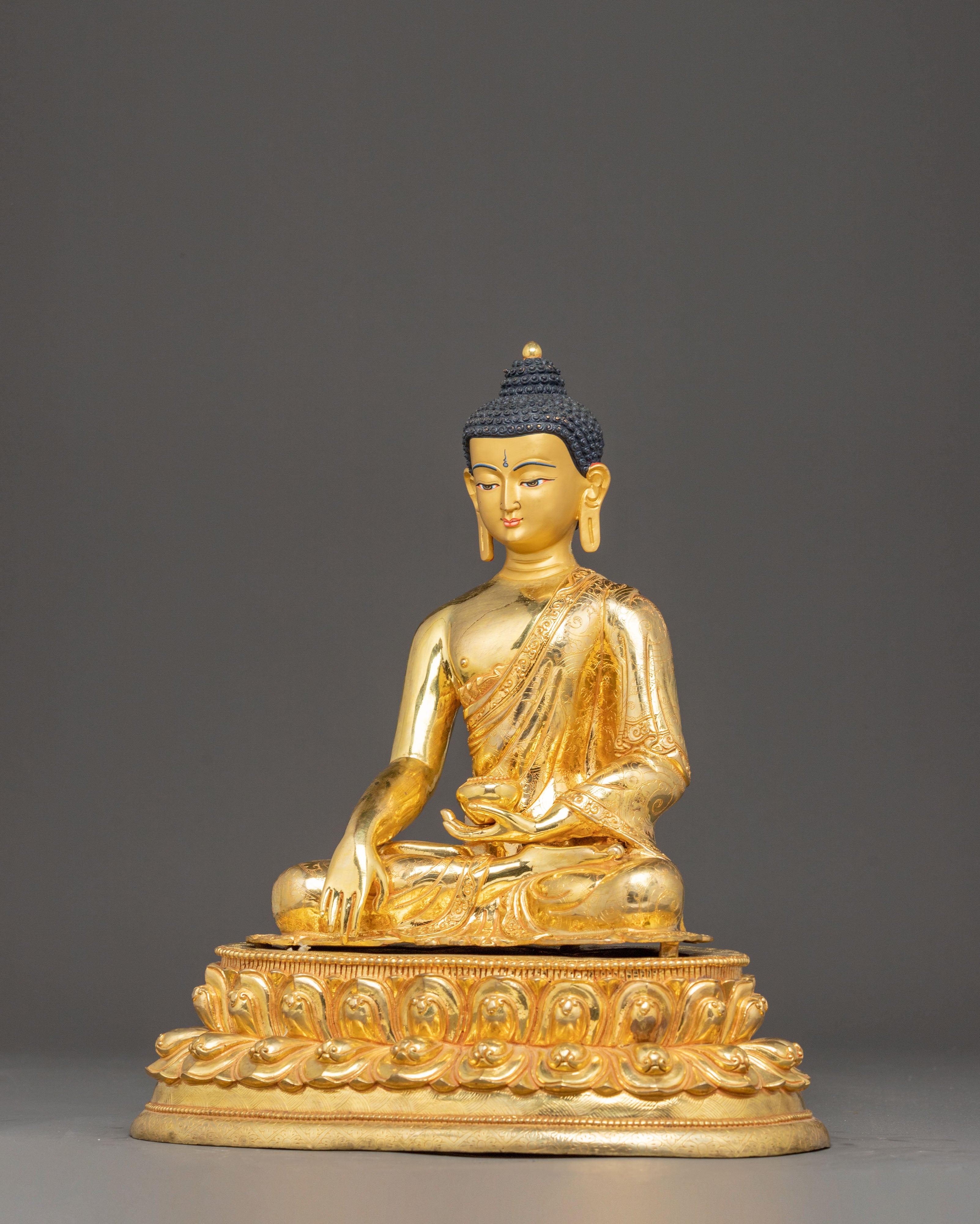 Himalayan Buddha Shakyamuni Handcrafted Statue | Sage of the Shakyas
