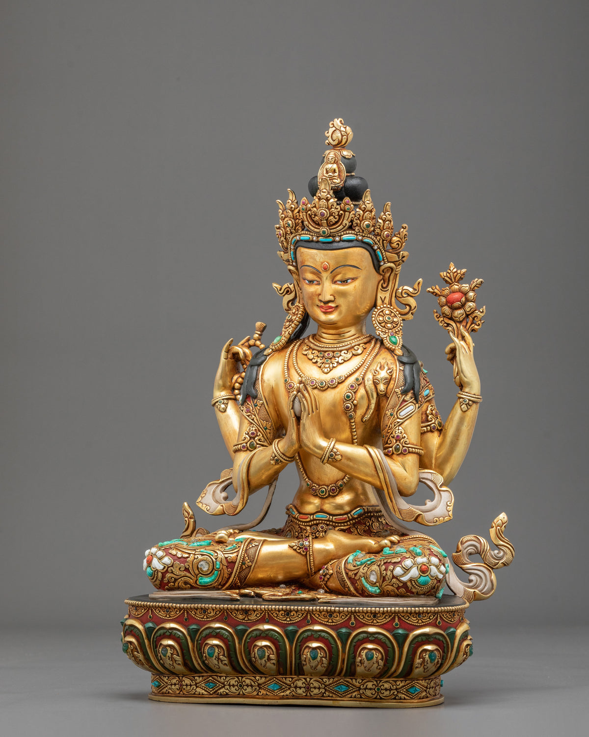 Chenrezig Statue | Lord of the Unwavering Gaze