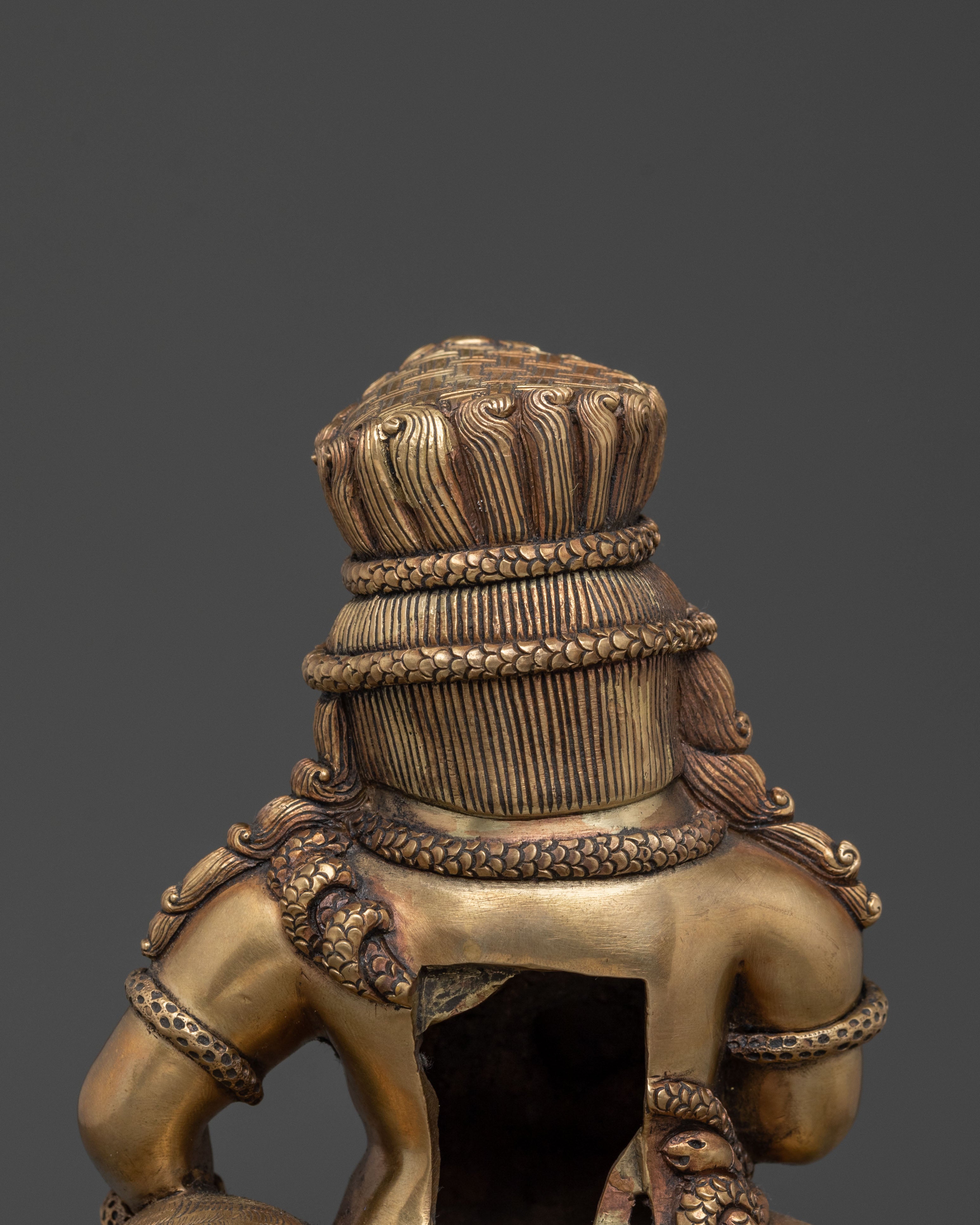 Black Dzambhala Spiritual Statue | Prosperity Guardian
